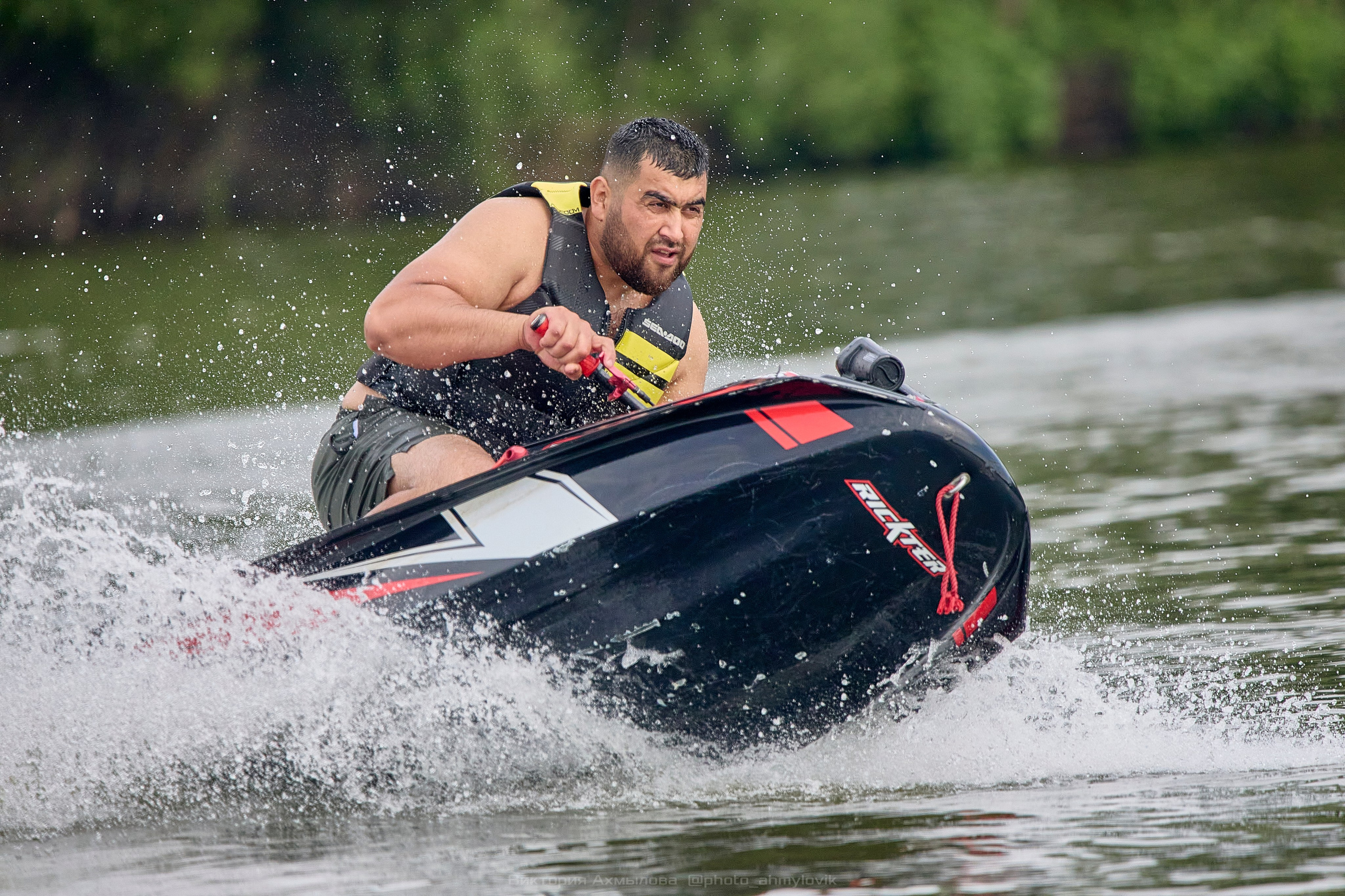 Аквабайки на Северке. Виктория Ахмылова. Фотограф в Москве