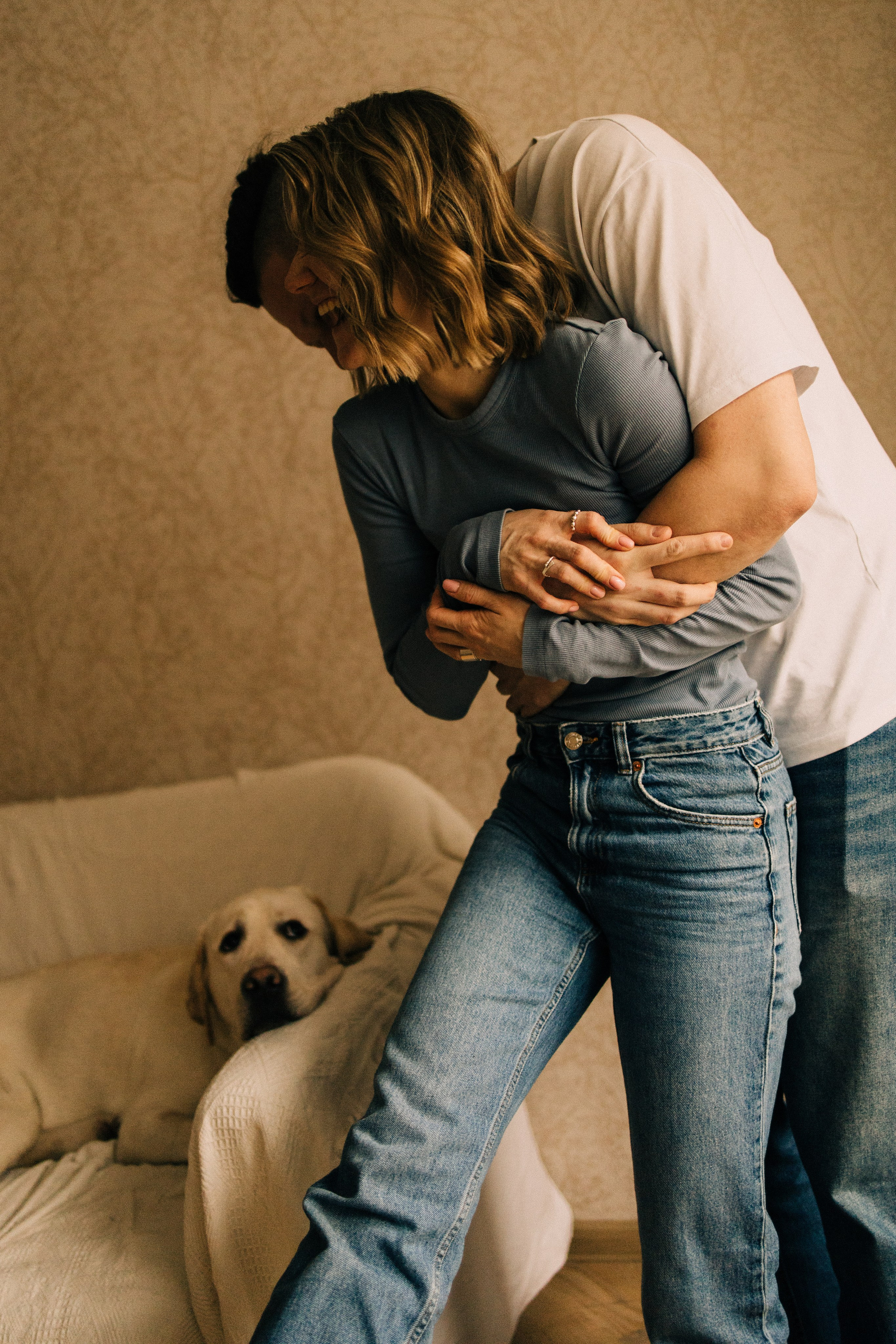 Дома трое. Фотограф Настя Леонова