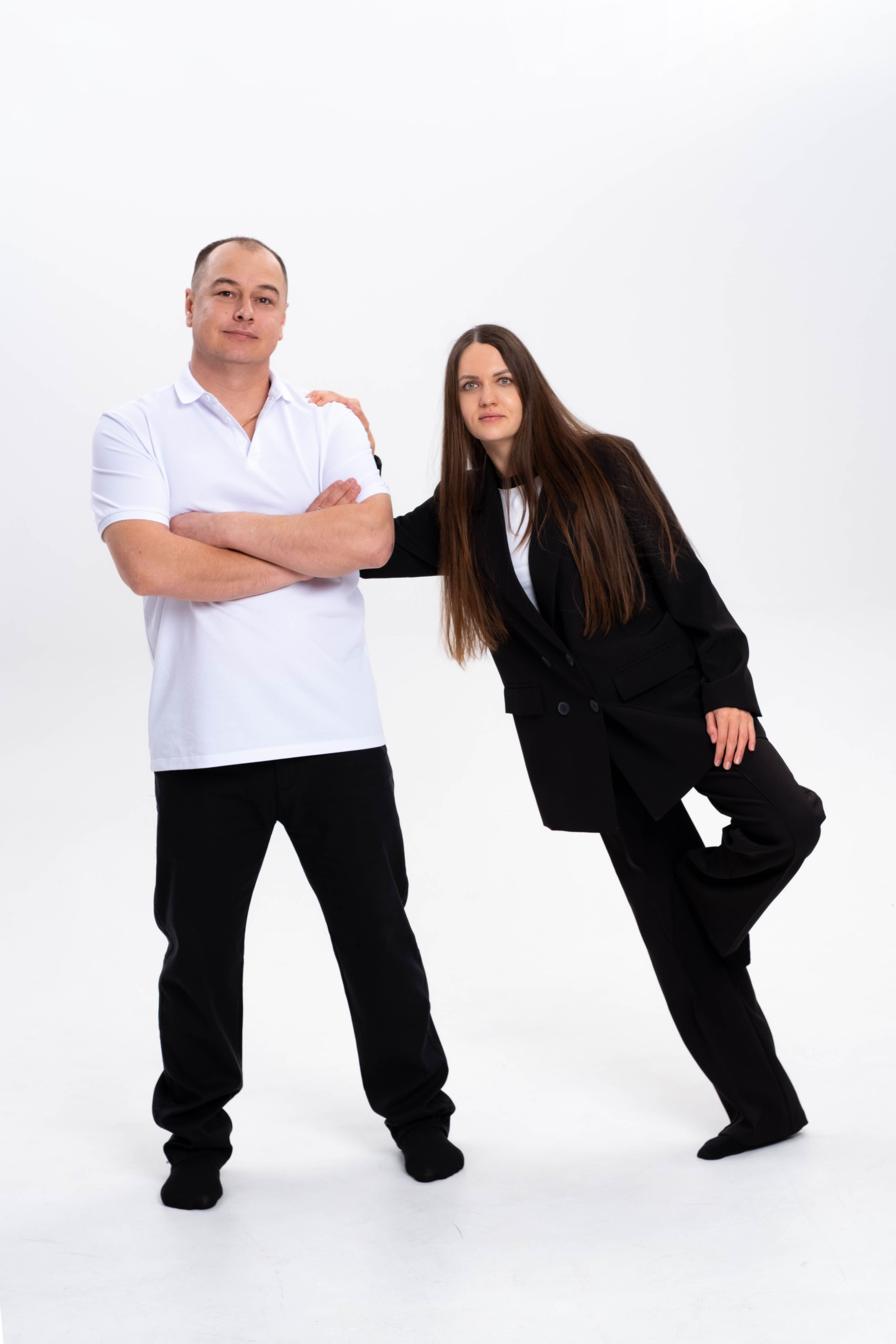 Семейная пара. Студийный, портретный, семейный фотограф Южно-Сахалинска Яна Радаева