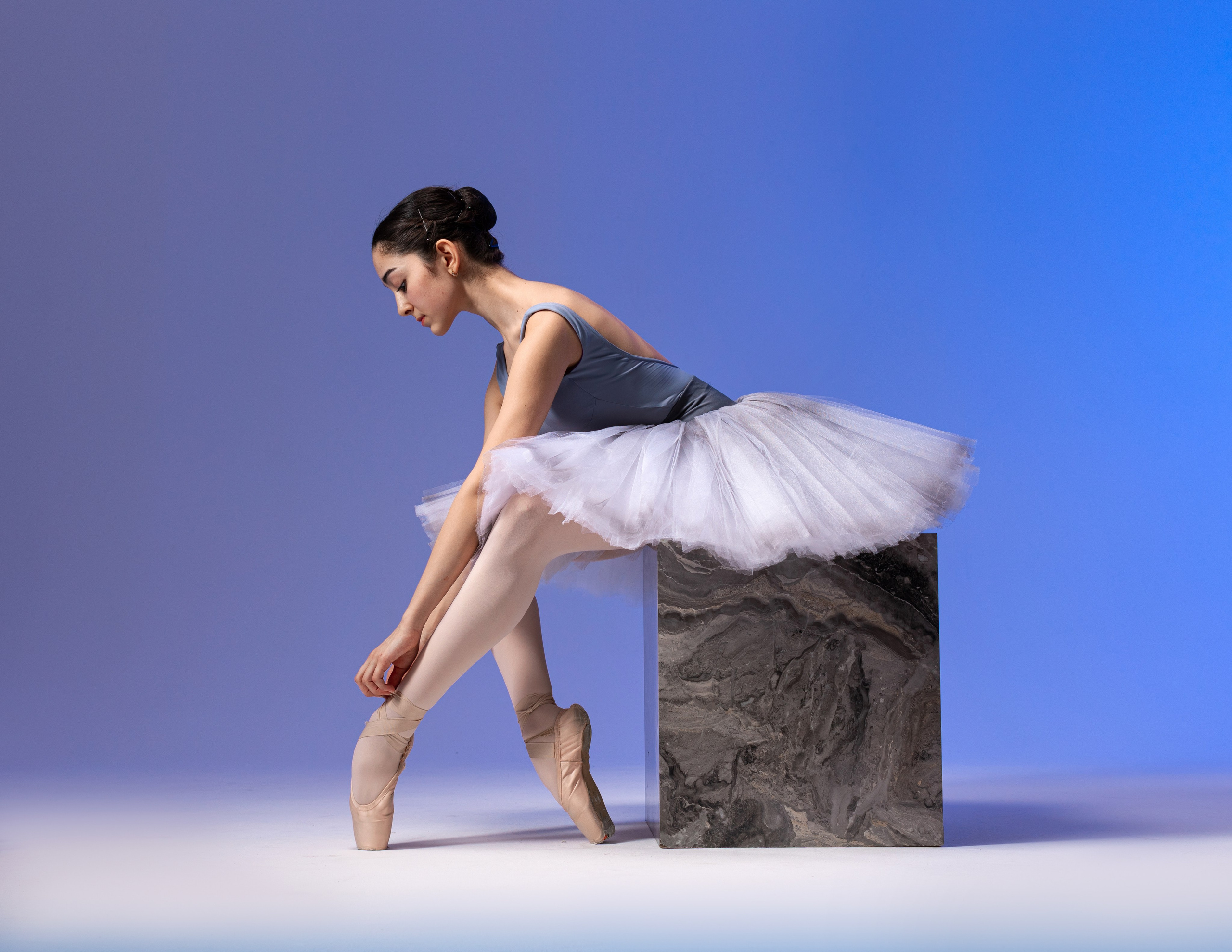 Балетная съёмка на белой циклораме и фонах. Балетный фотограф Алина Ханько — Душа Балета