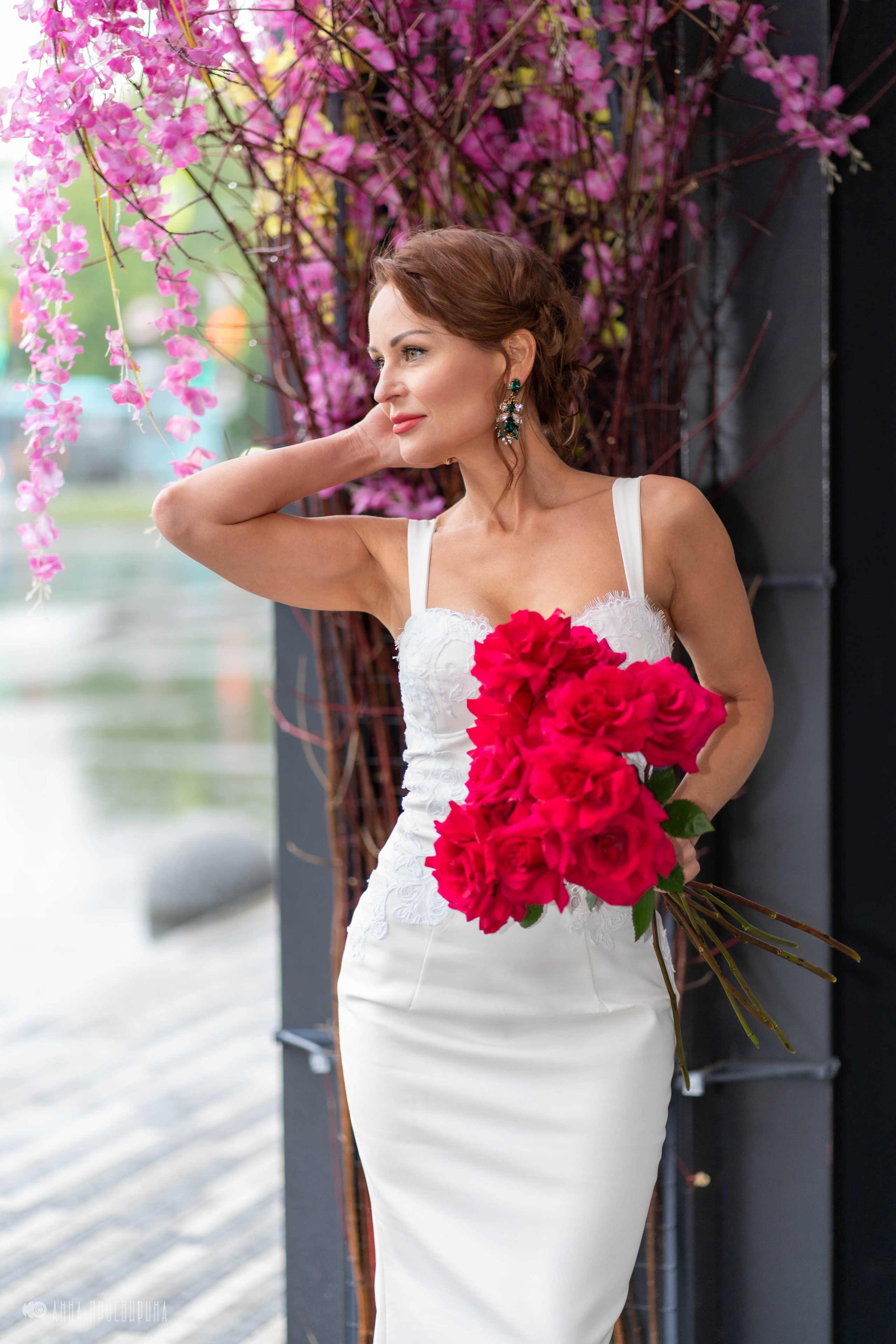 Дождливый фотодень с цветами, Охта. Ваш фотограф в Санкт-Петербурге Анна Просвирина