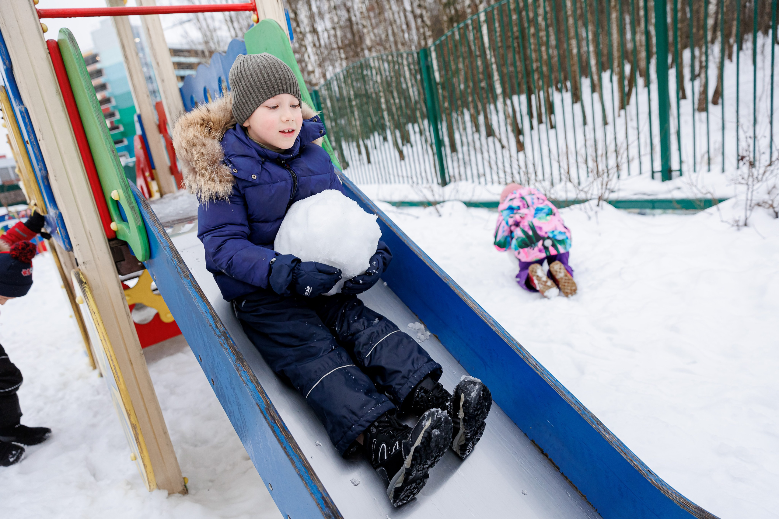 День в саду. Семейный и детский фотограф Комина Елена, Власиха, Одинцово