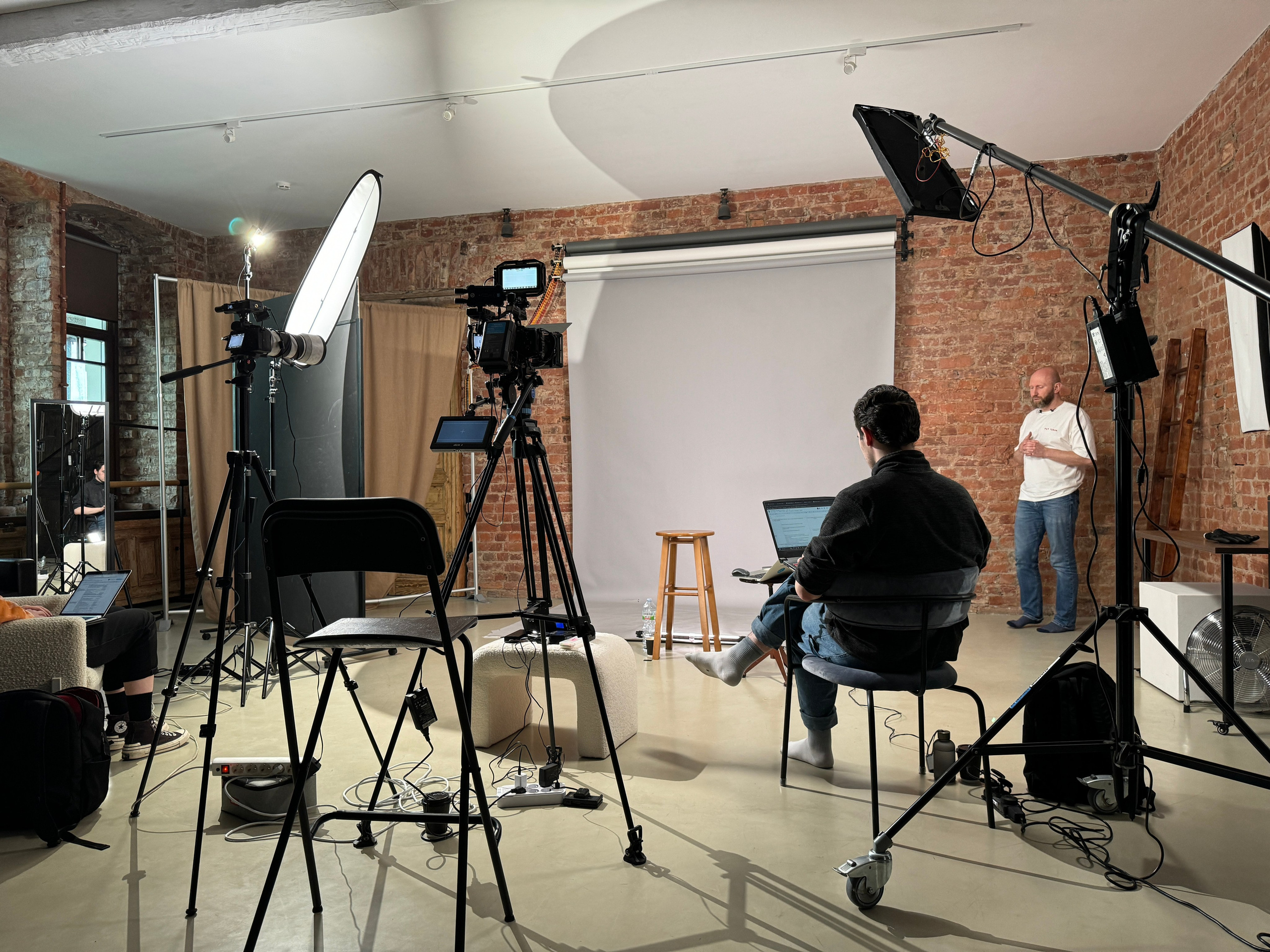 Съёмка онлайн-курсов. Оператор и Фотограф в Санкт-Петербурге и Москве