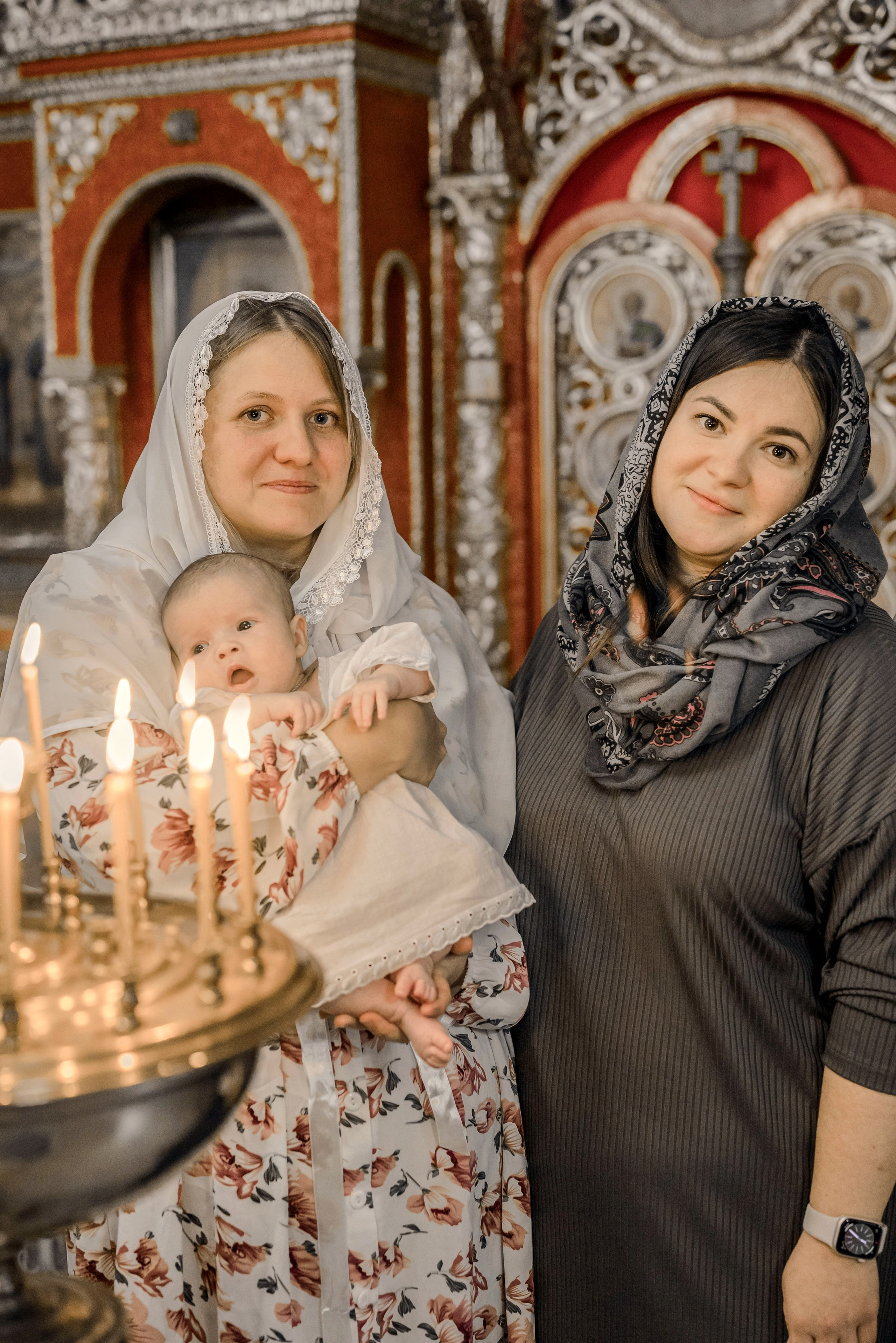 Крещение (мама Регина). Семейный и детский фотограф Москва
