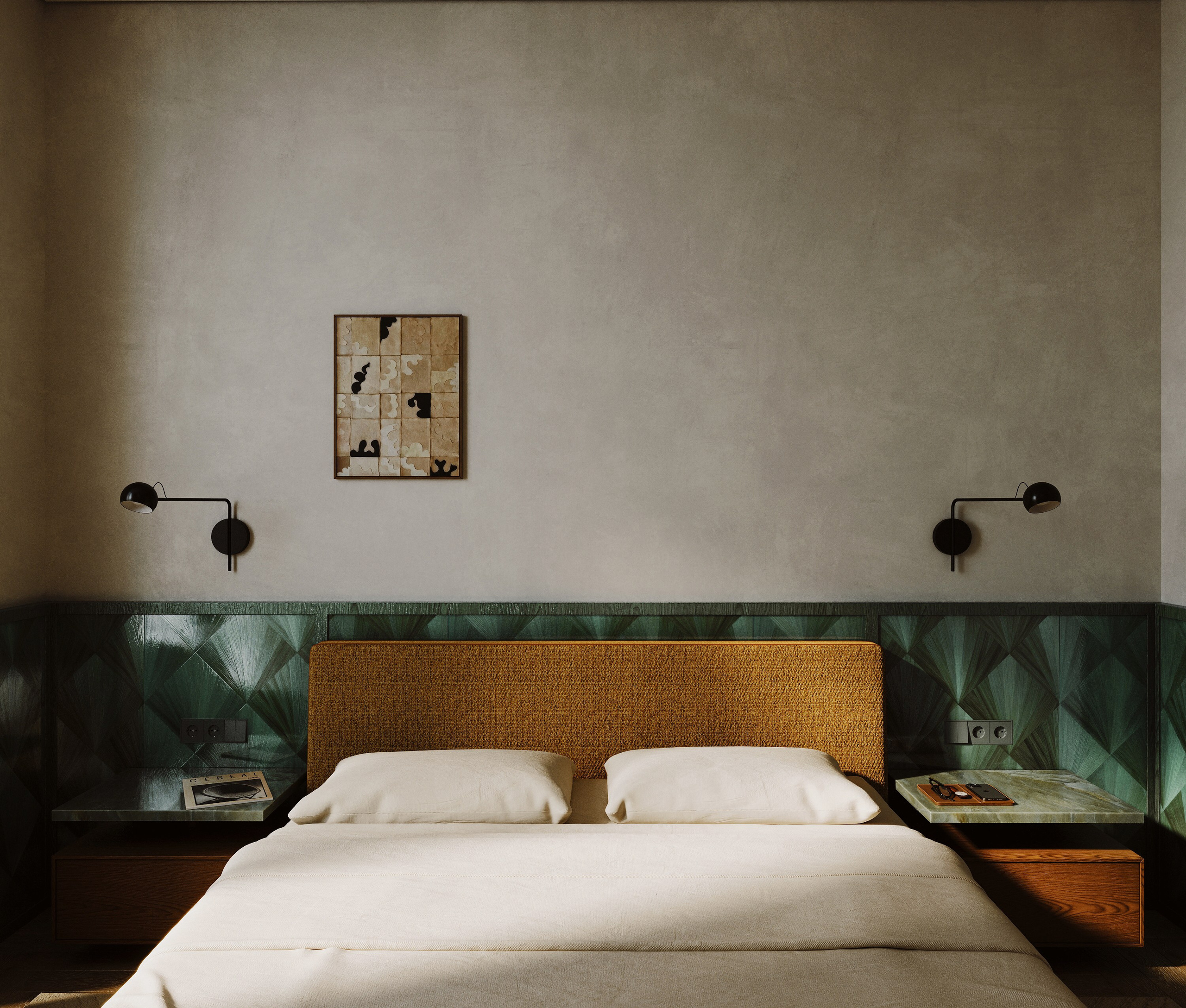 3D визуализация квартиры в клубном доме Шаляпин XV. 3D визуализация дизайна интерьера. 3D interior design visualizer