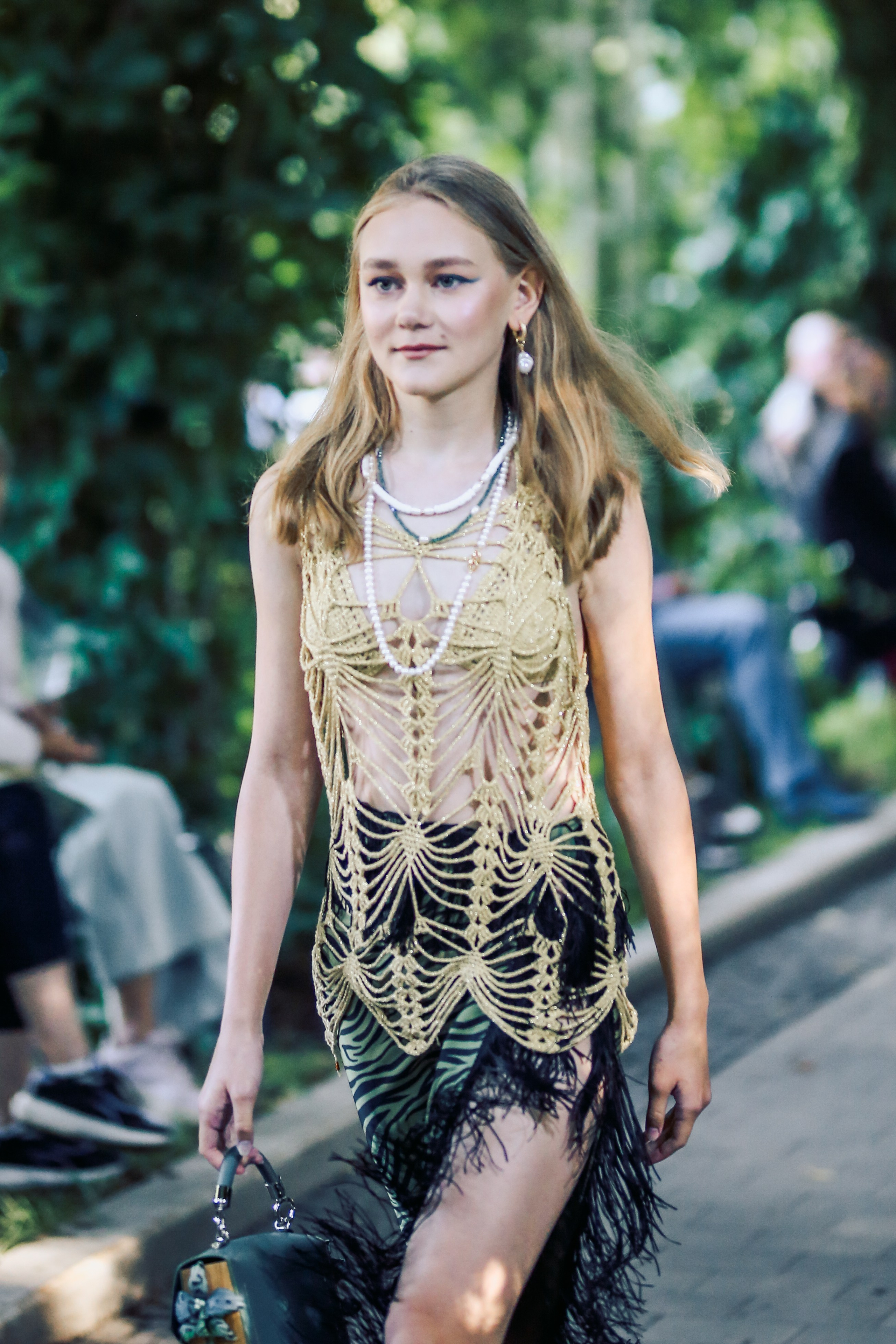 Зелёный подиум. Фотограф Анастасия Залевская