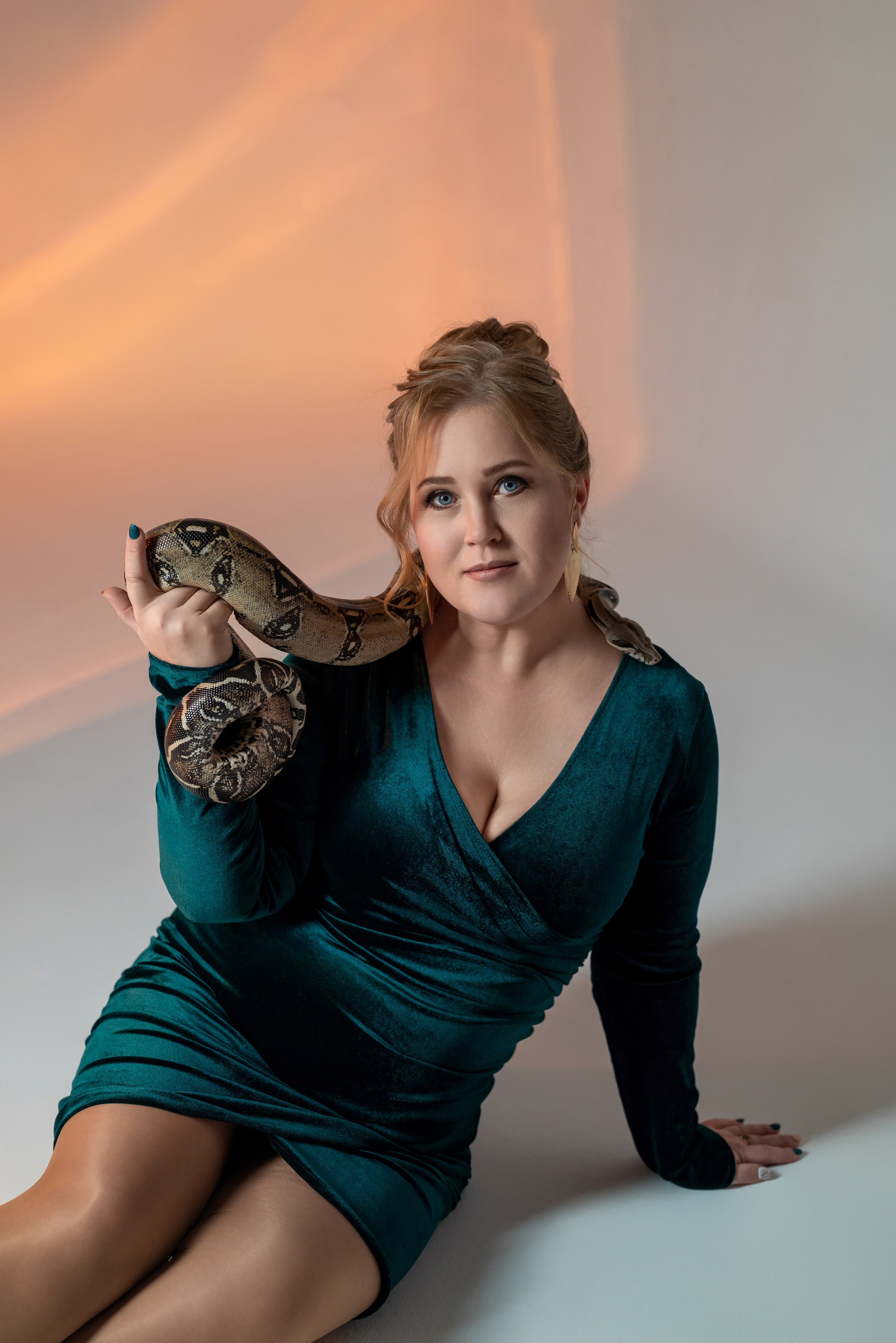 Фотопроект со змеёй 2025 г. Фотограф в городе Салават