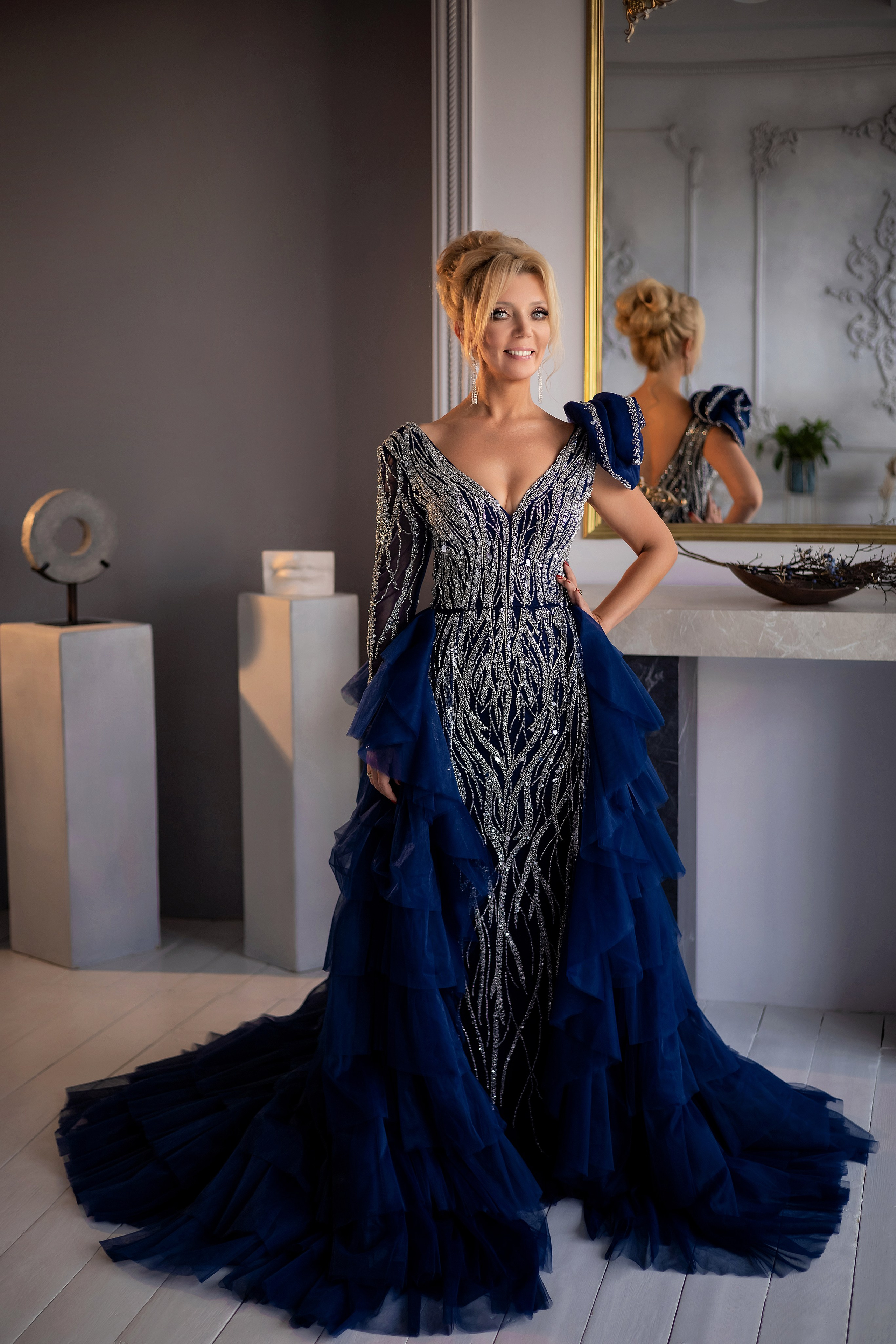 Вечерний образ. Профессиональный топ стилист по прическам и макияжу