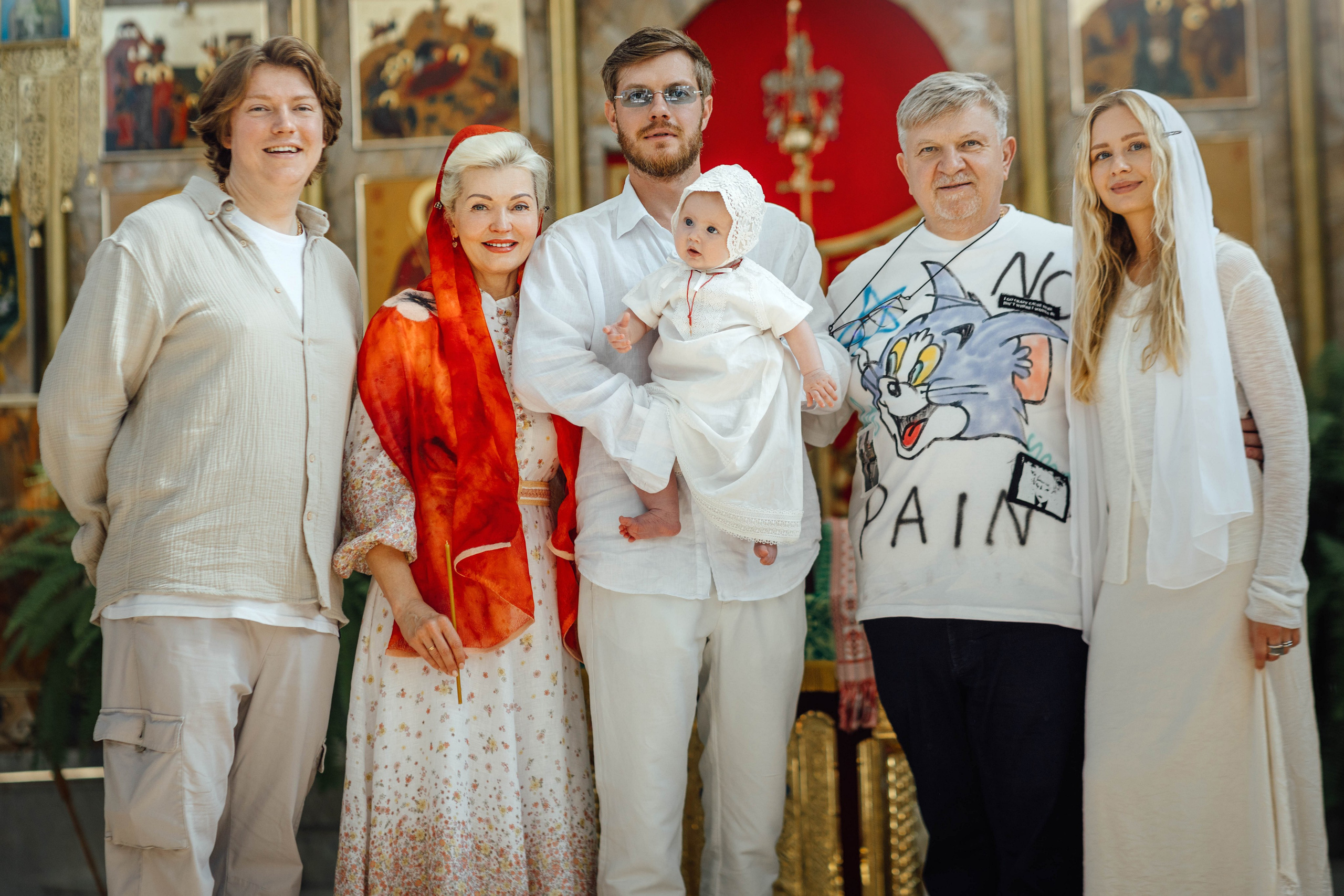 Крещение Мишель, гп. Ивенец, храм Ефросинии Полоцкой, август 2025