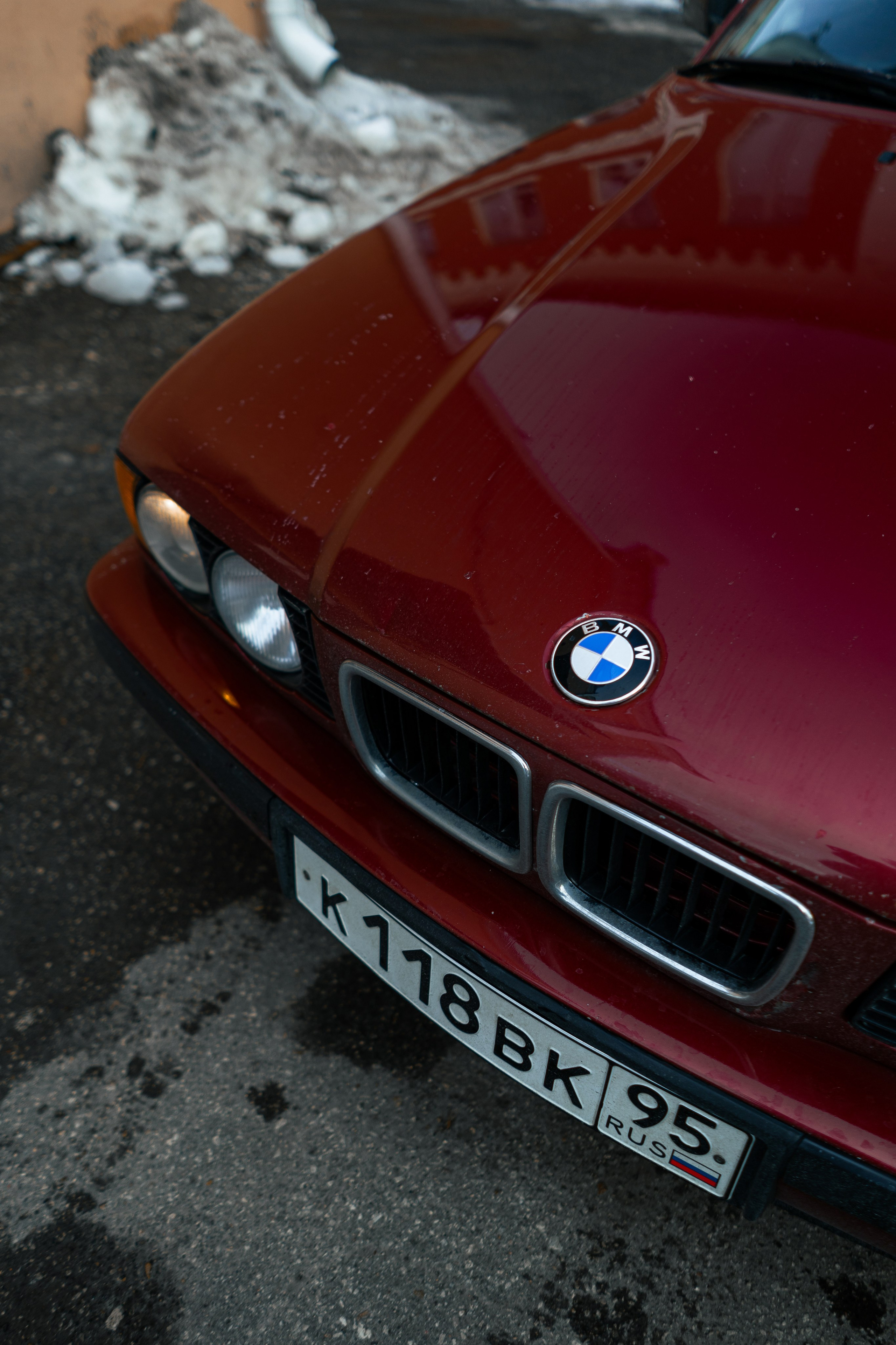 Автомобильная фото-сессия BMW 540i E34 в Калуге