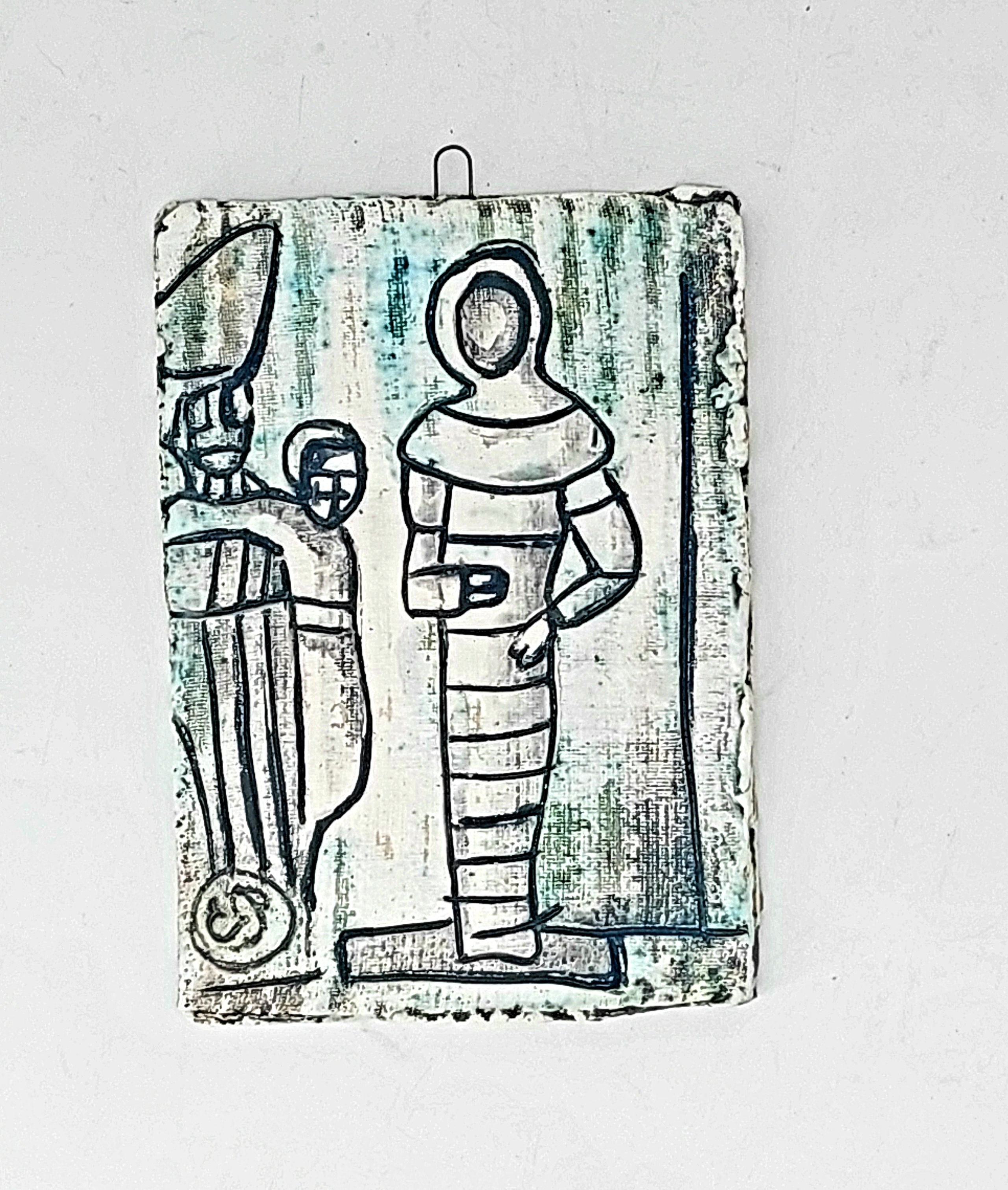 Волшебные открытки. Керамика с историей. Елена Рогалёва