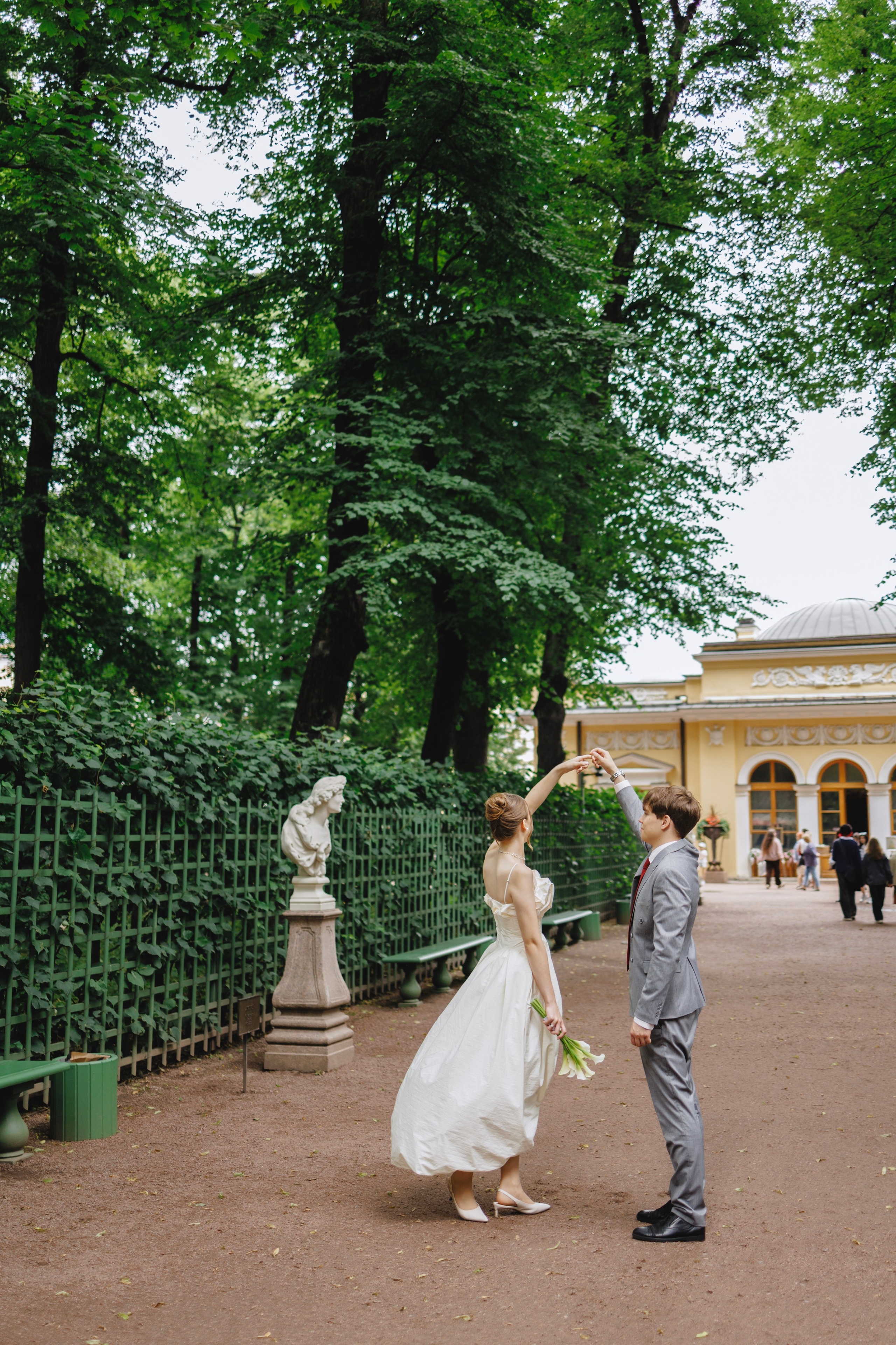 Артем Варвара, Летний сад. Боженова Елена фотограф Санкт-Петербург