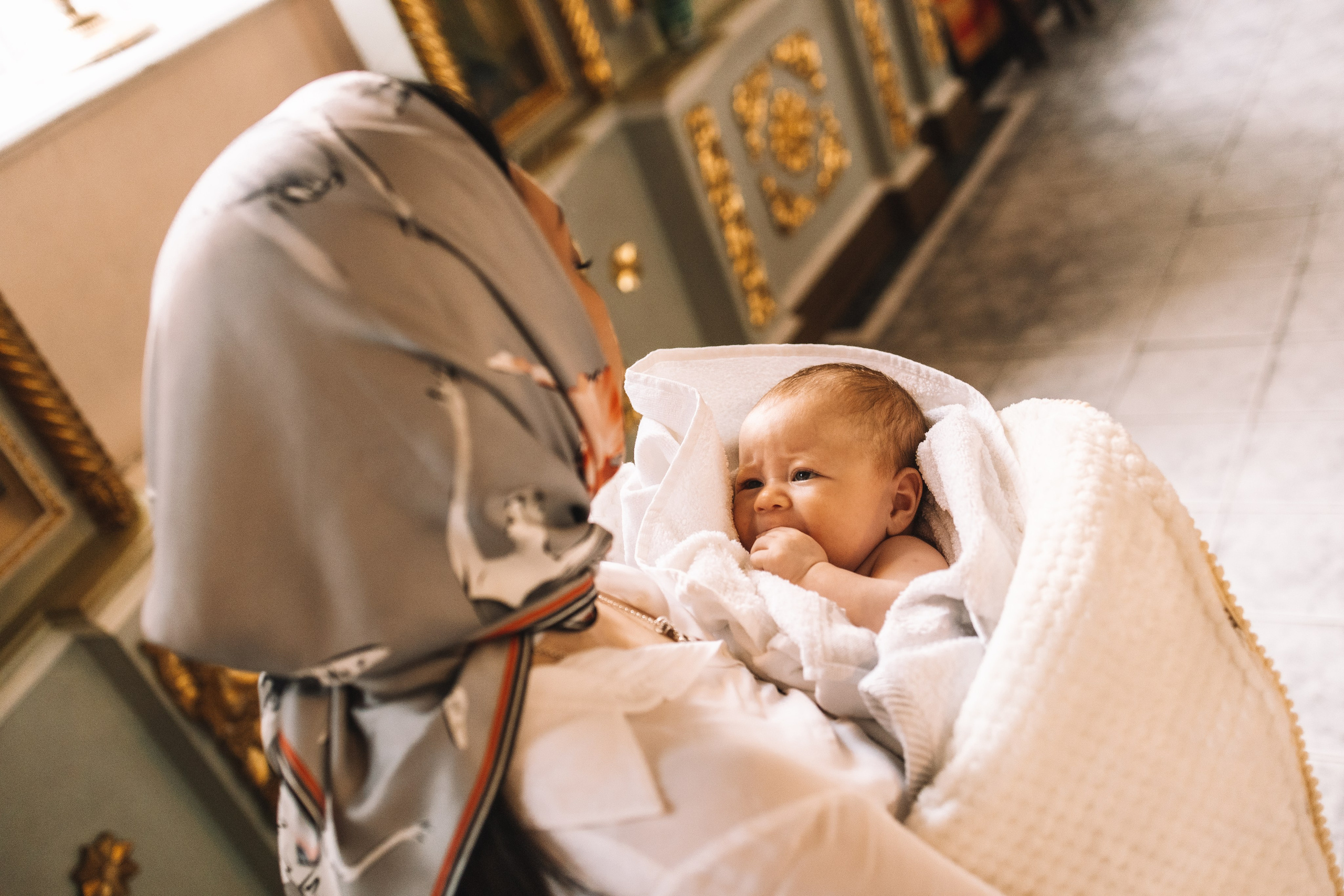 Крещение. Фотограф новорождённых в Москве и МО