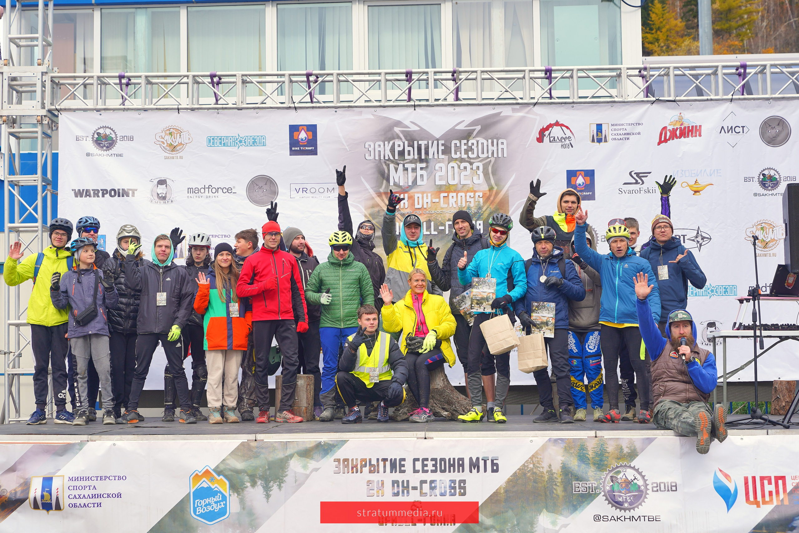 Закрытие Сезона Sakh MTBE — Скоростной Велоспуск 2023. Stratum Media — Фото-Видео Съемки