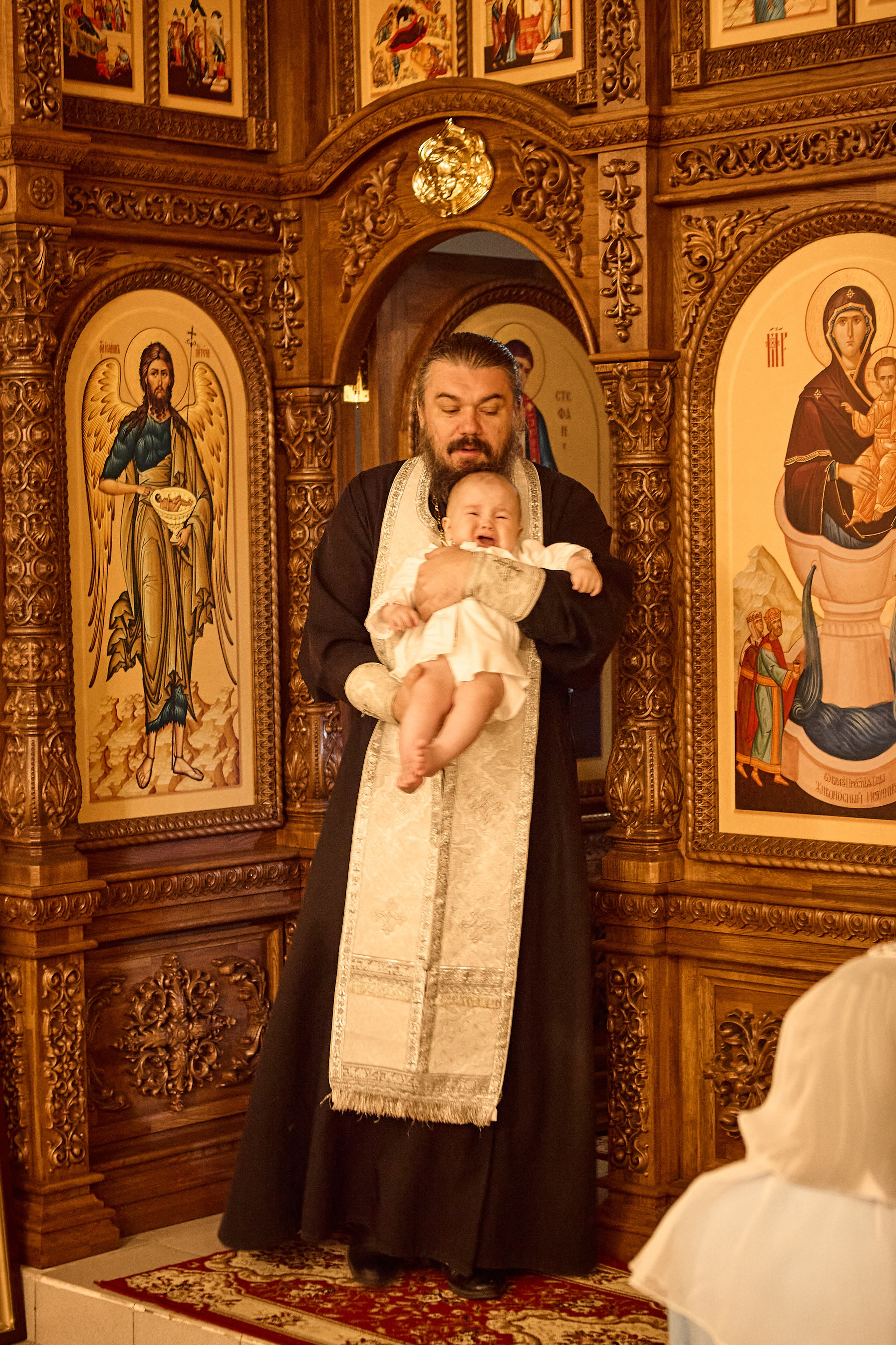 Крещение Церковь Андрея Первозванного. Фотограф Анастасия Лёвушкина