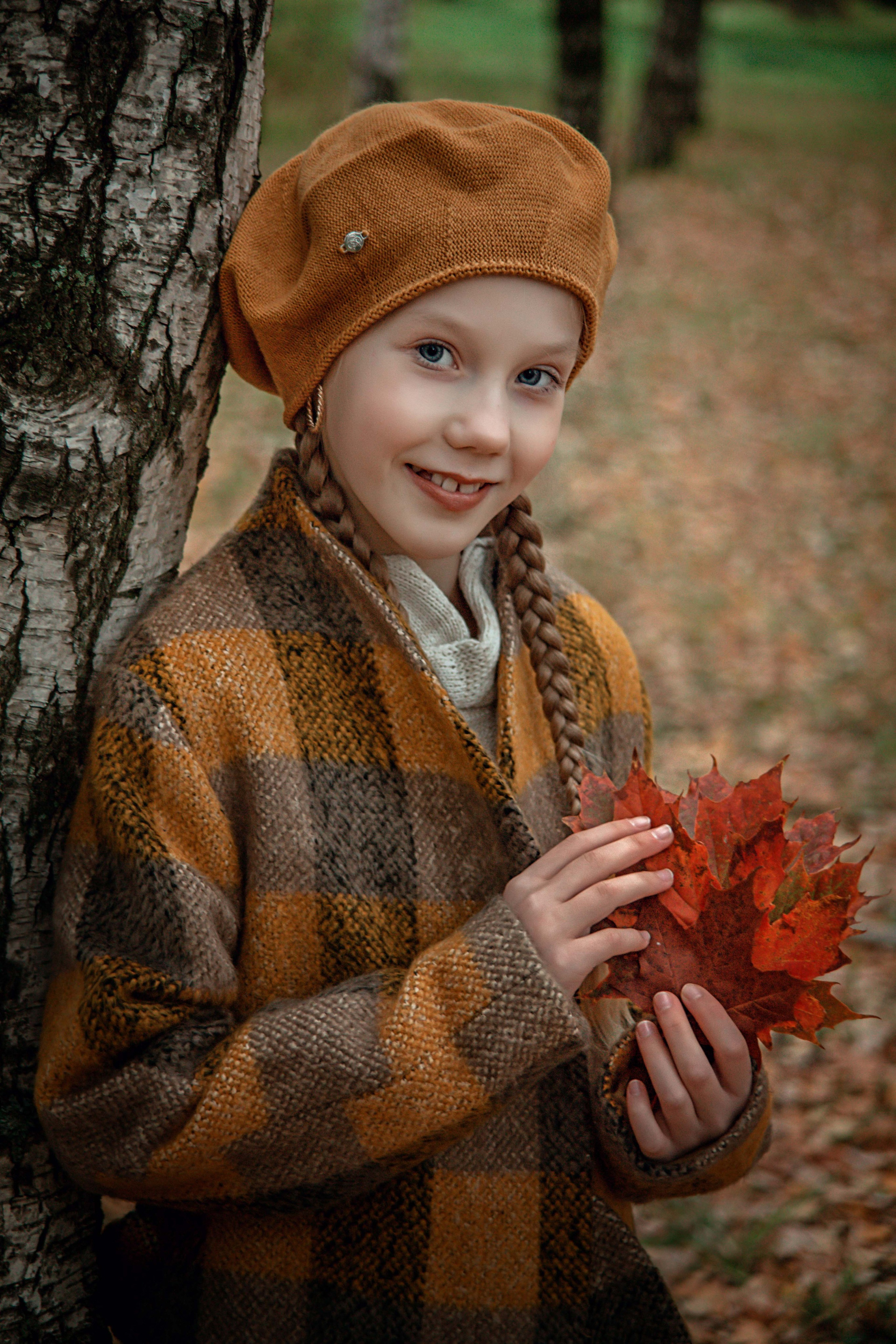 Осенняя прогулка сестер. Семейный и детский фотограф в Москве Ольга Кривенцова