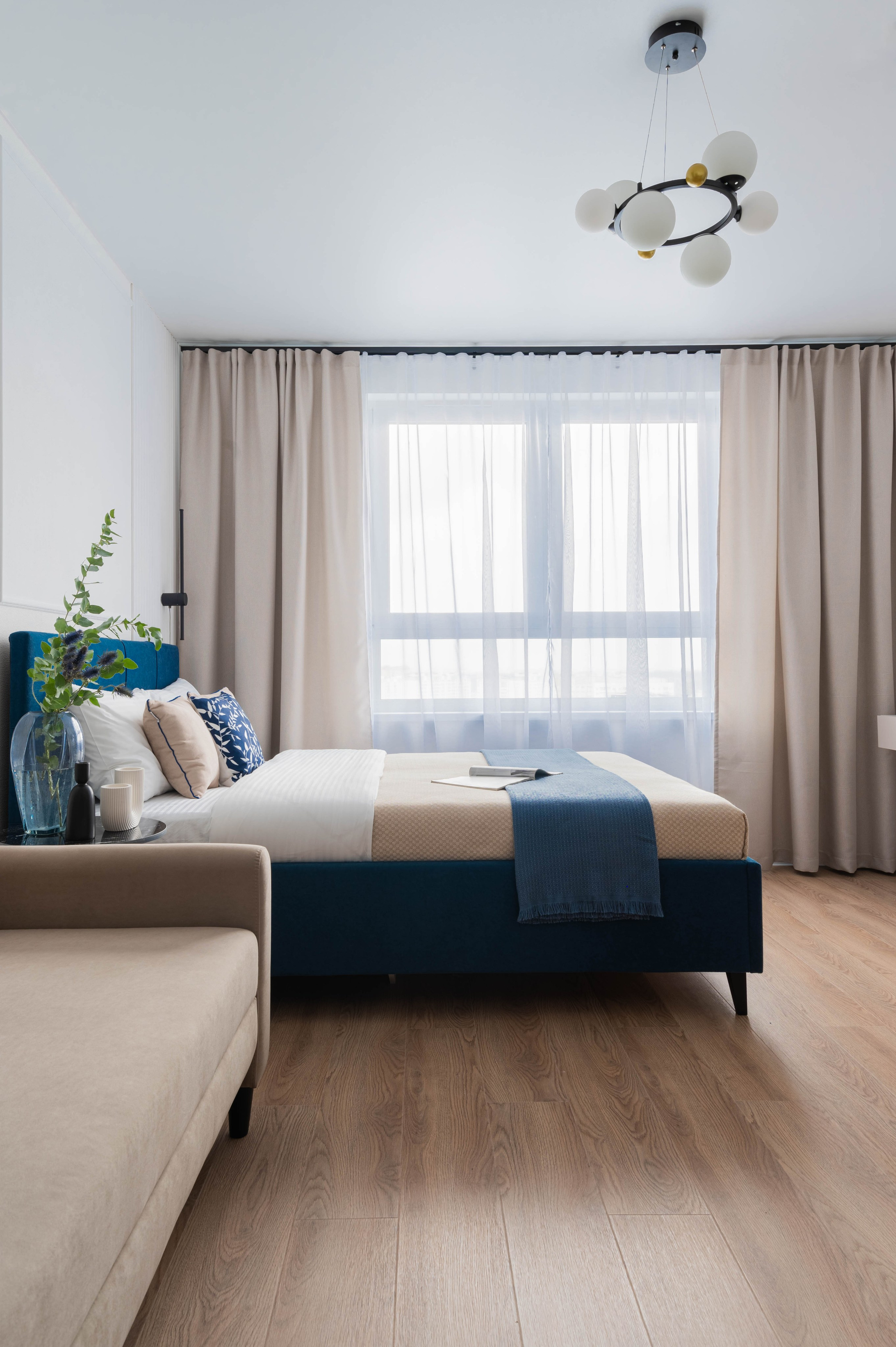 Съемка студии для посуточной аренды ЖК «Волга Парк». Интерьерный фотограф в Ярославле. Вероника Лазыкина