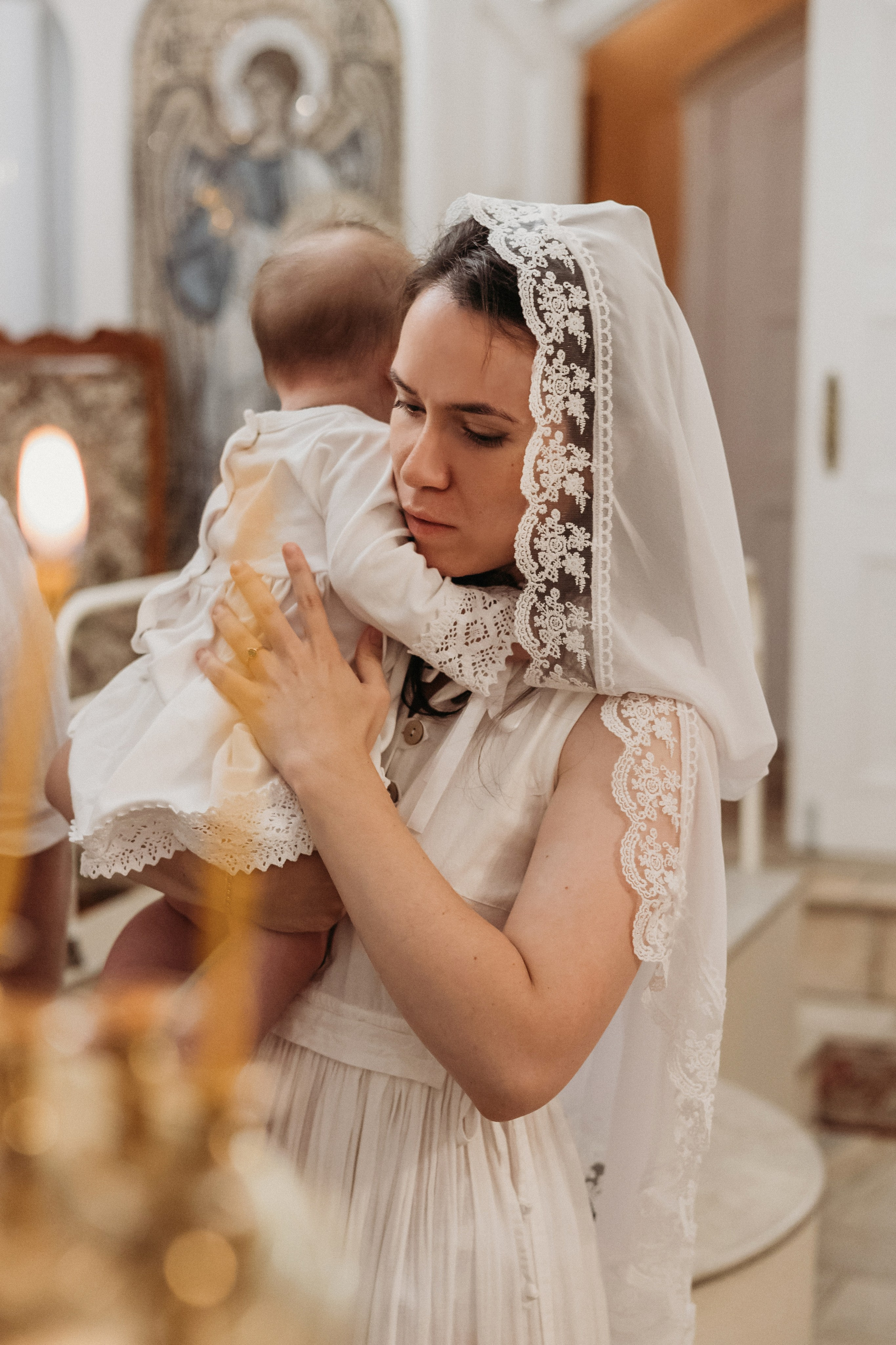 Таинство Крещения Елизаветы. Семейный фотограф и видеограф Попова Юлия