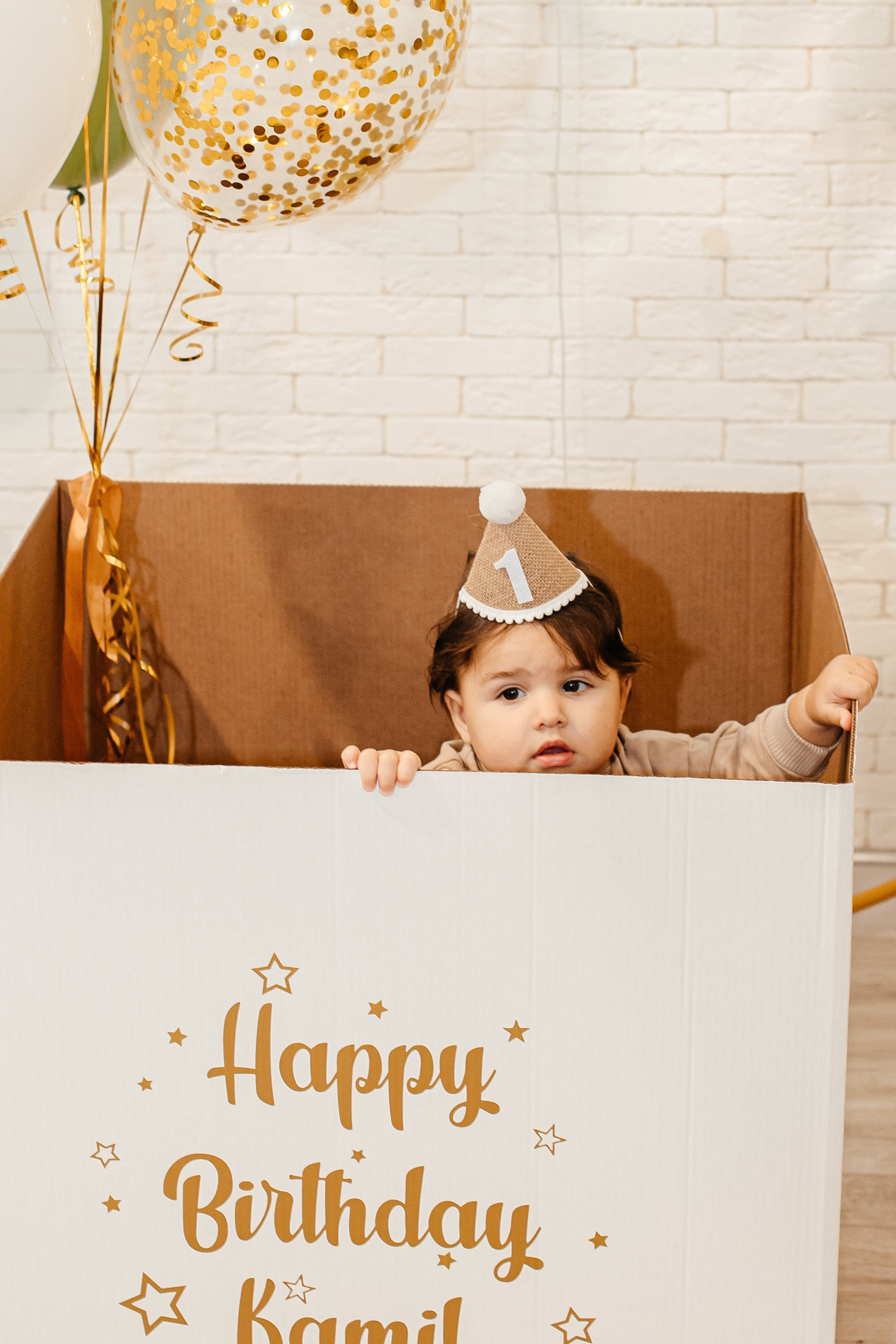 Камилю 1 годик — студия. Elena Sova — семейный и женский фотограф в Санкт-Петербурге