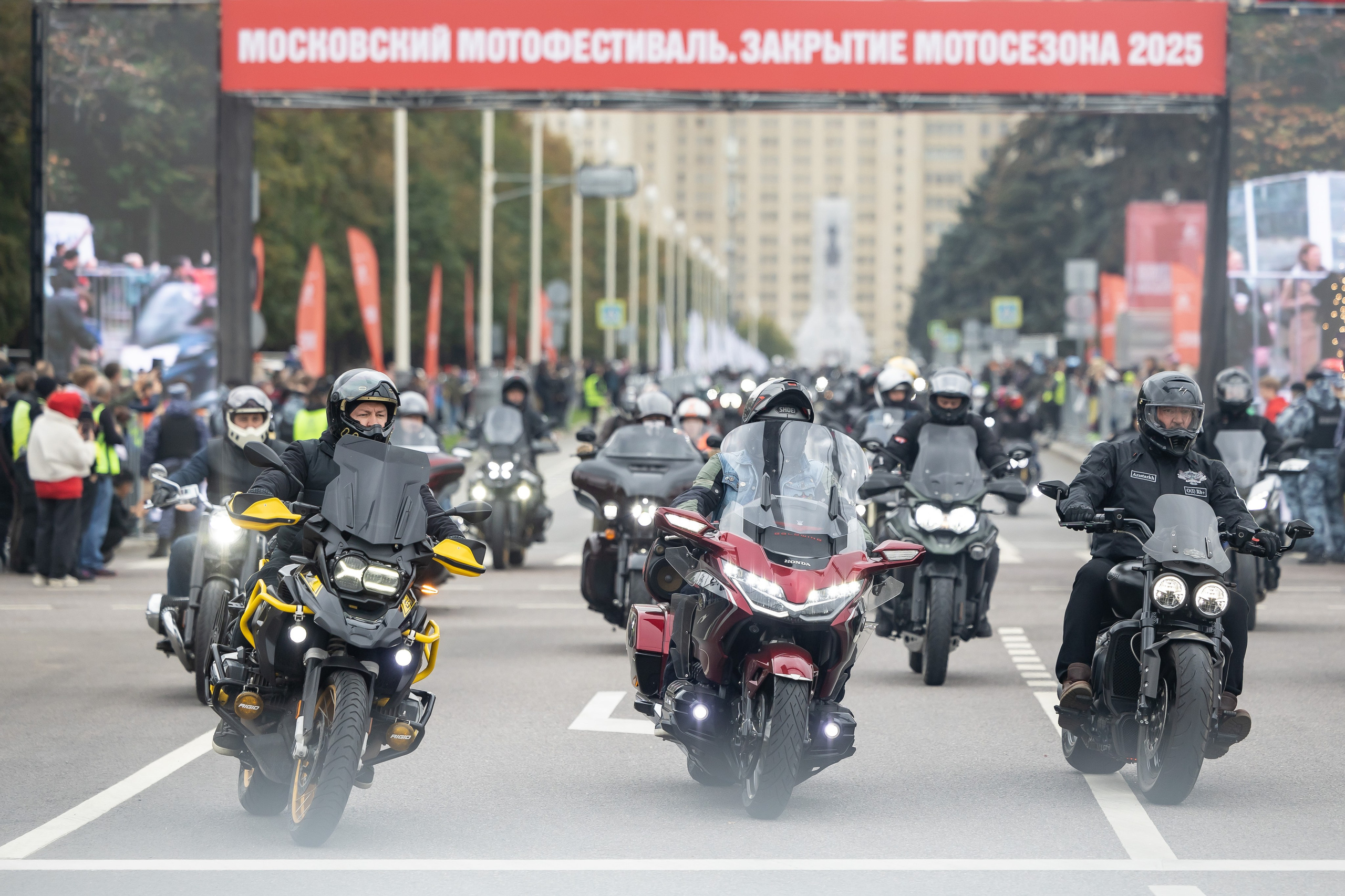 13-й Московский Мотофестиваль. Фотограф Владимир Охрименко