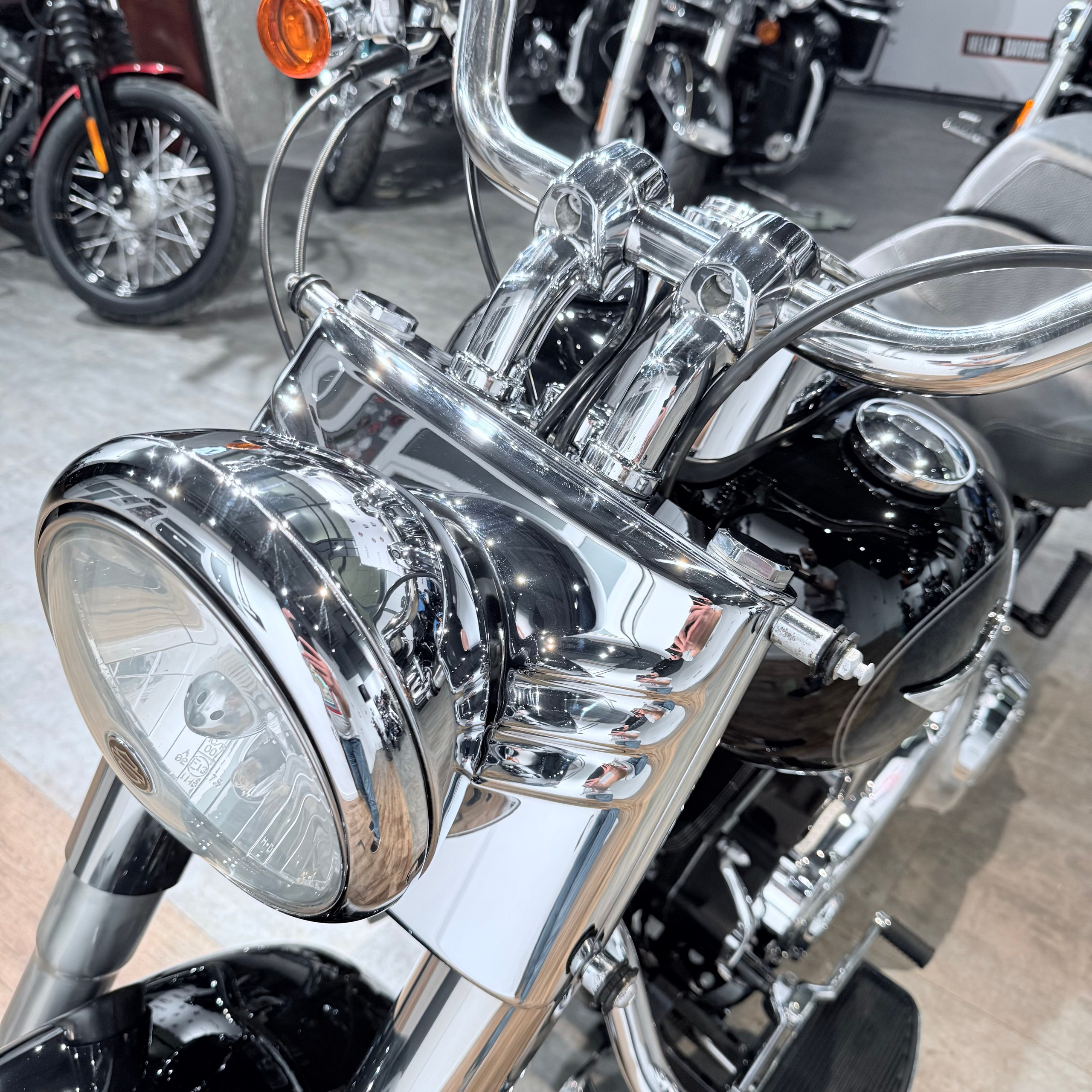 2014 Fat Boy АВS Vivid Вlаck Chromе Еdition. Hello Davidson, Москва. Только хорошие мотоциклы…
