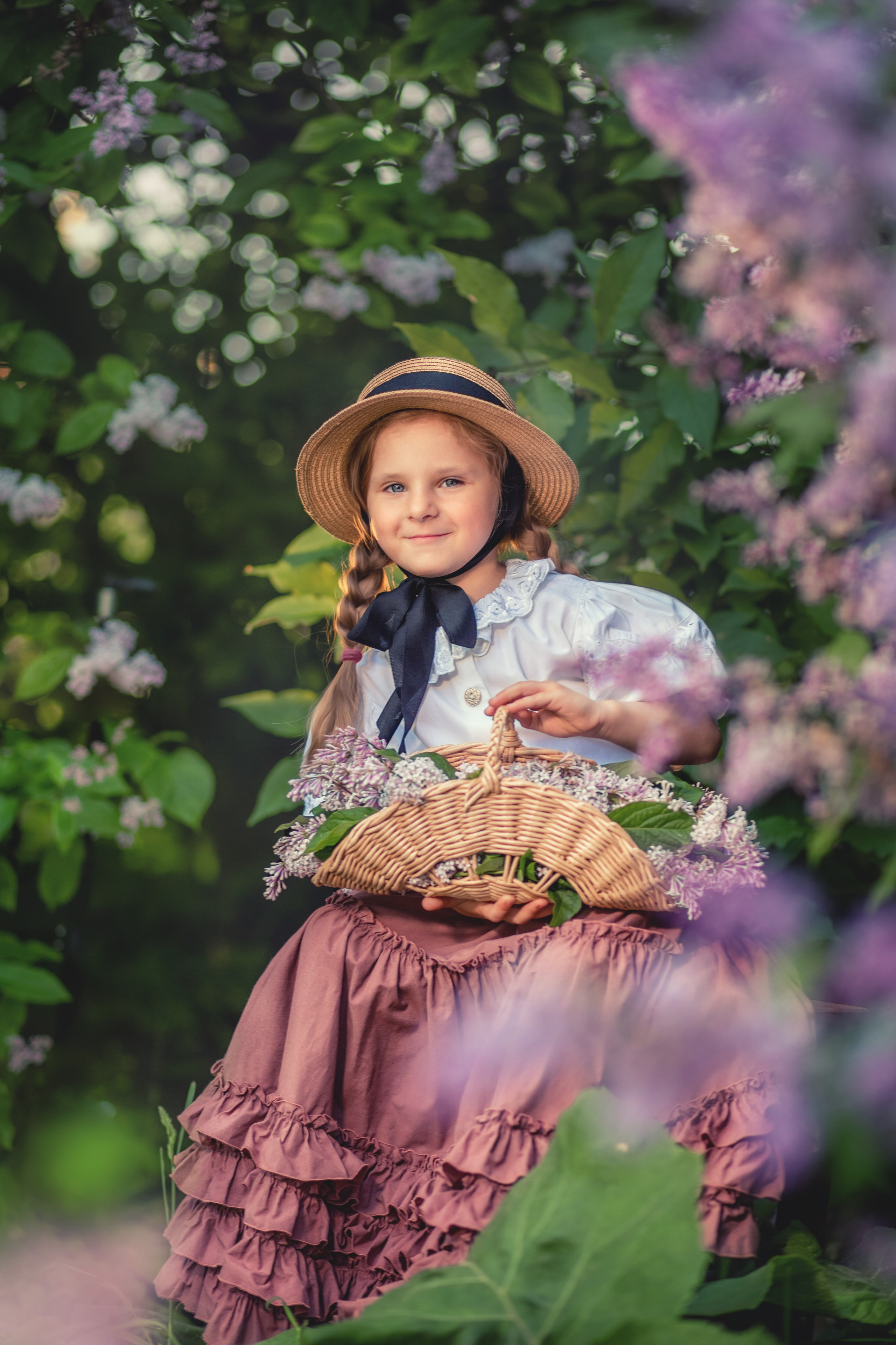 Цветение. Детский фотограф в Санкт-Петербурге Анна Ляшевич