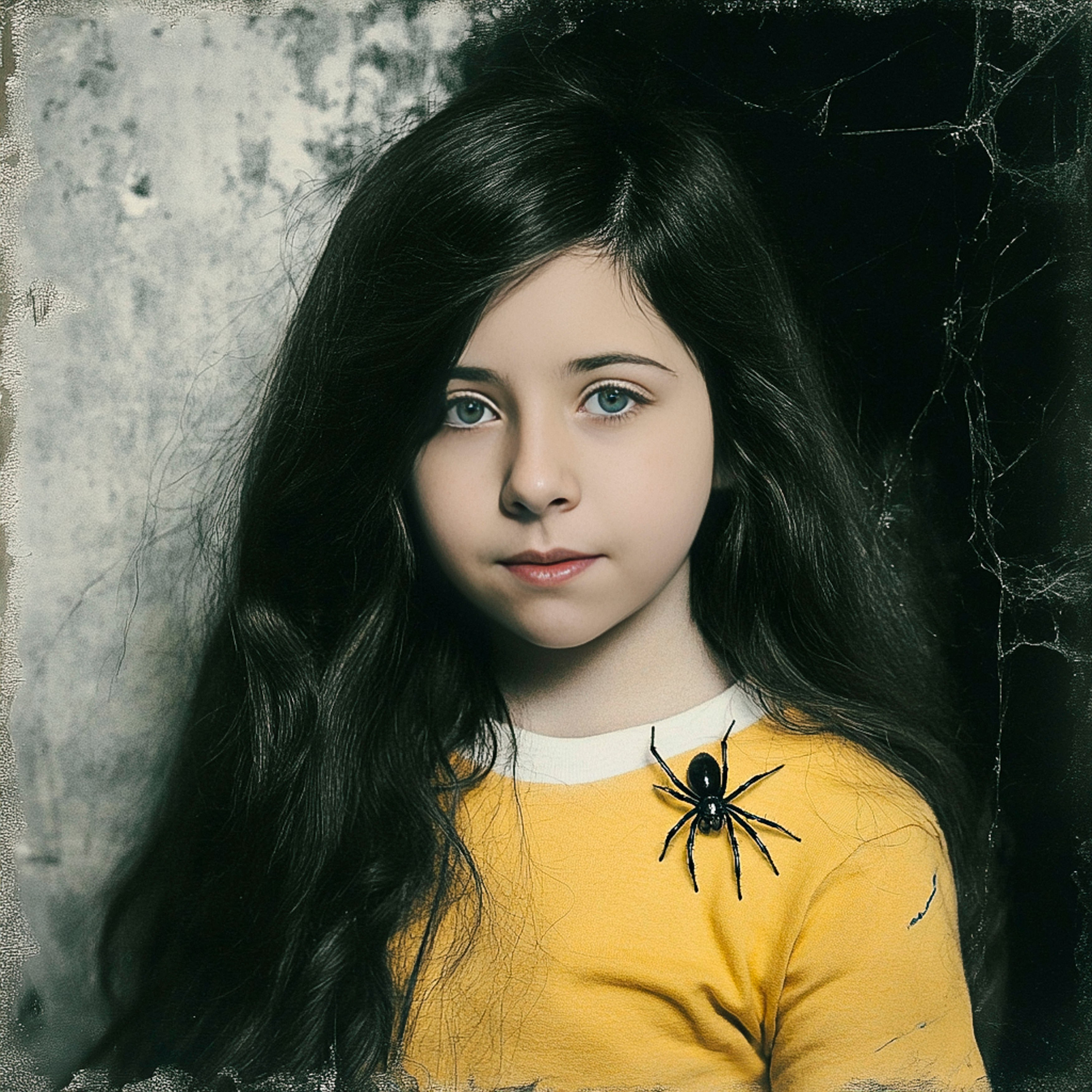 Нейрофотосессия для Насти. Девочка со змеей и пауком. ФотоХудожник Харитонова Ирина г. Санкт-Петербург