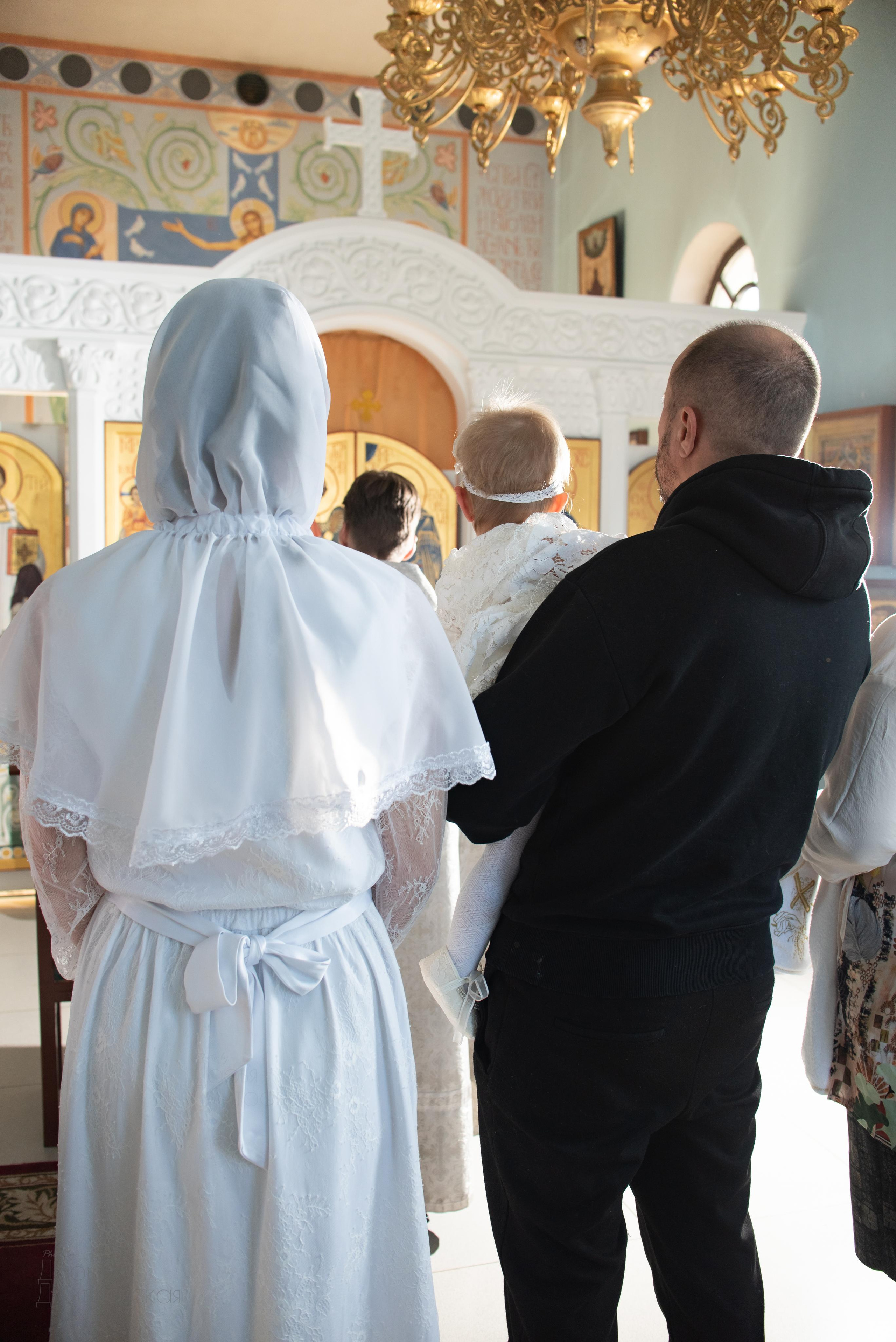 Крещение. Фотограф в Москве Дмитровская Дарья