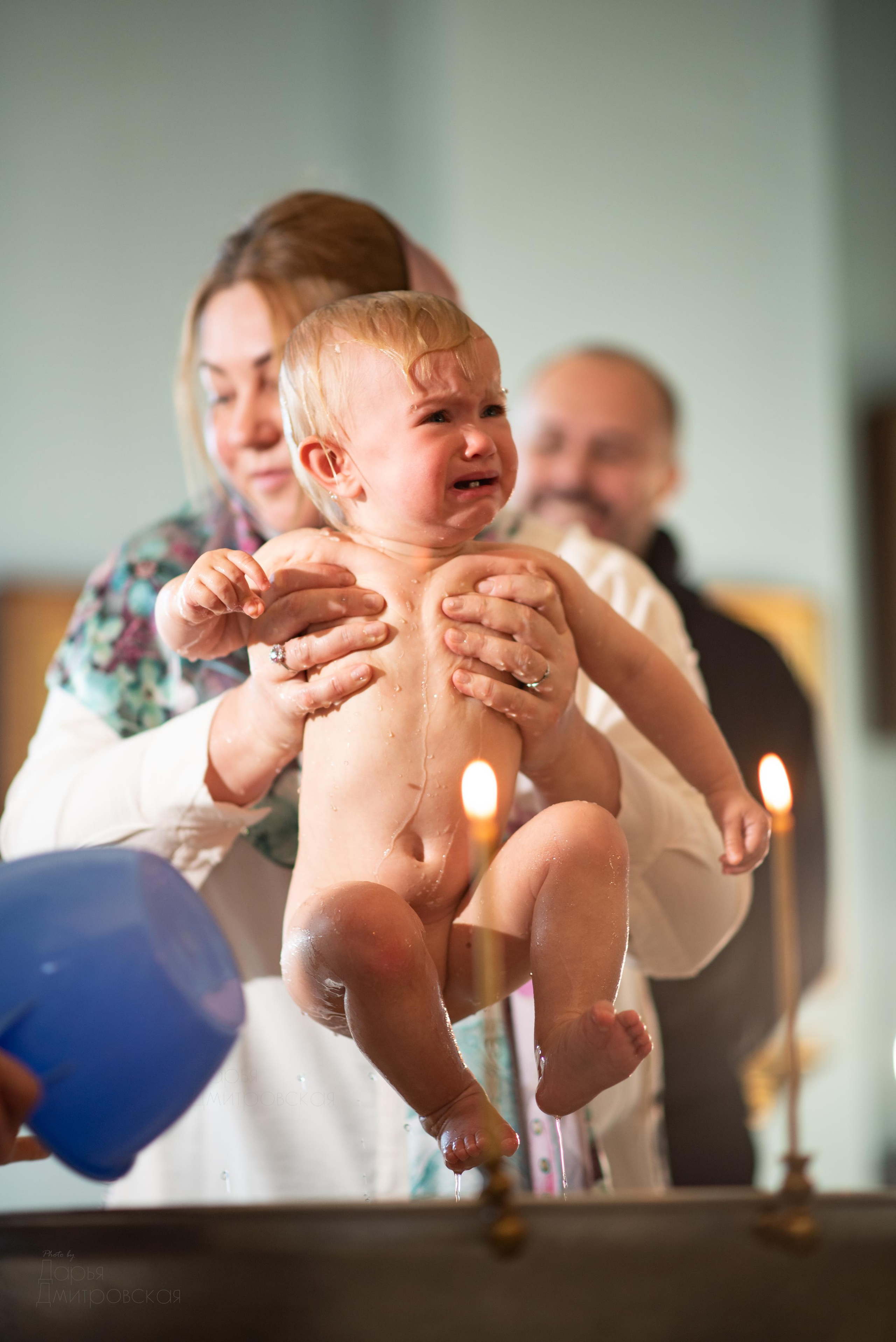 Крещение. Фотограф в Москве Дмитровская Дарья