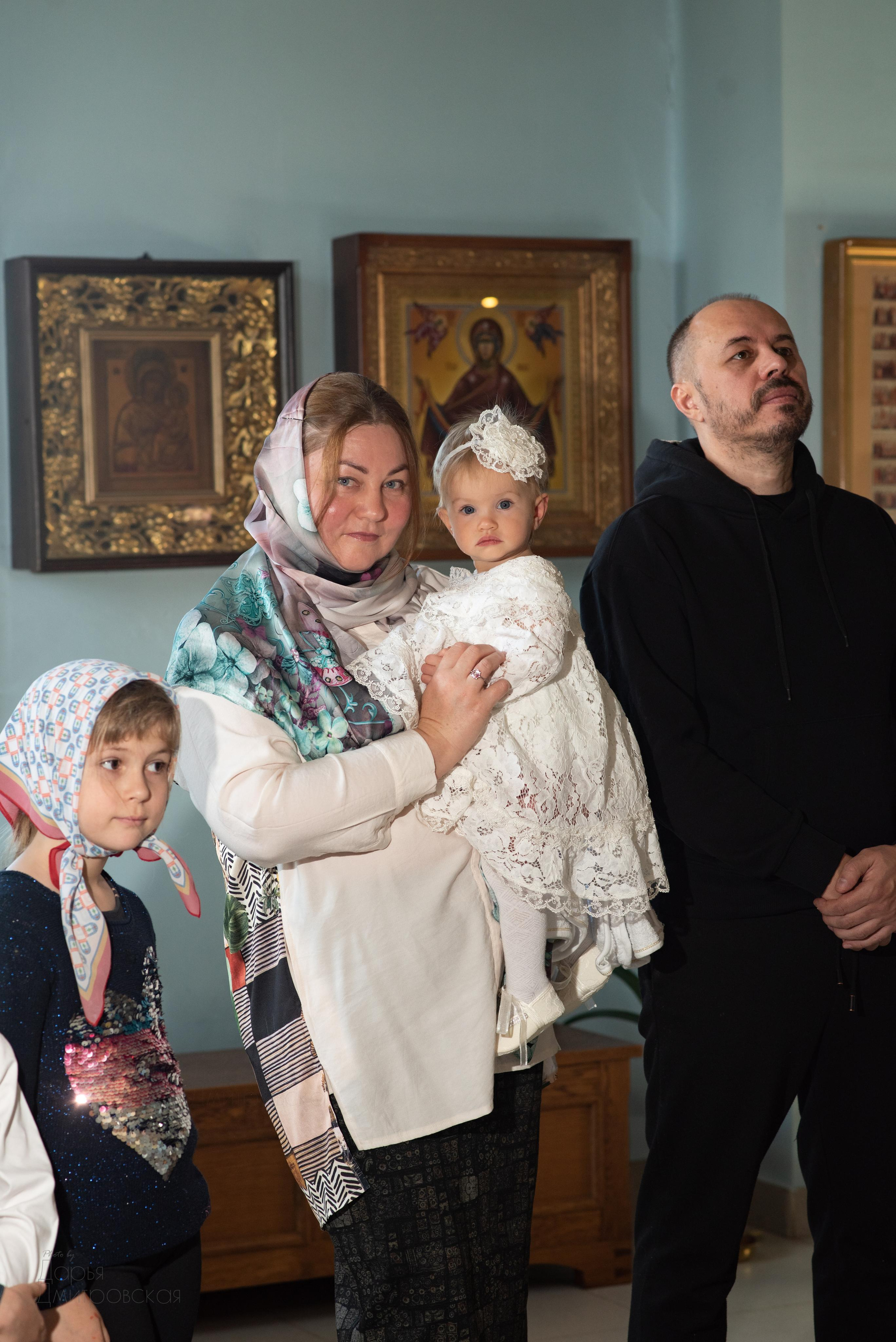 Крещение. Фотограф в Москве Дмитровская Дарья