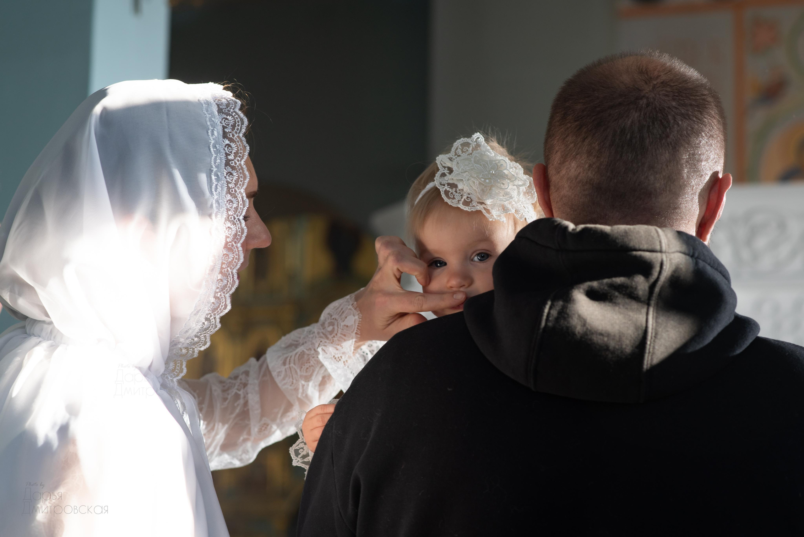 Крещение. Фотограф в Москве Дмитровская Дарья