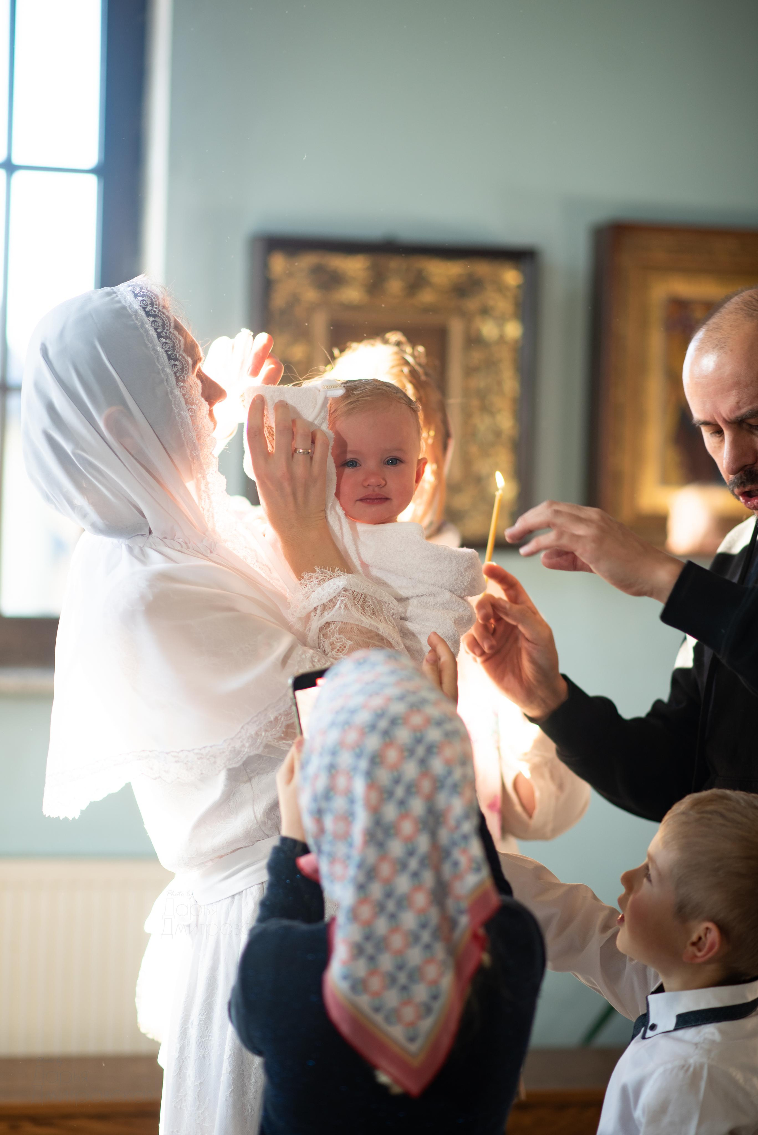 Крещение. Фотограф в Москве Дмитровская Дарья