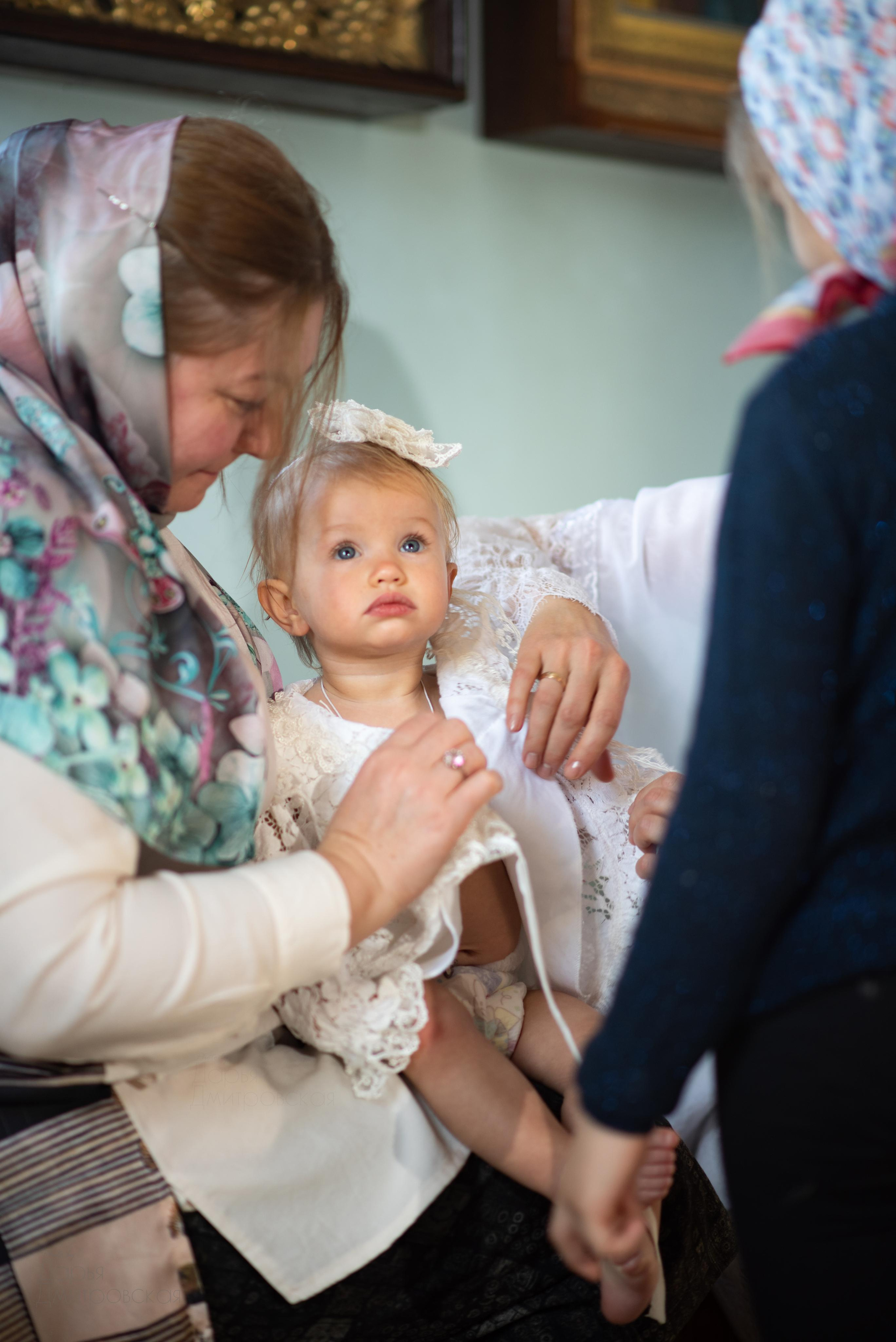 Крещение. Фотограф в Москве Дмитровская Дарья