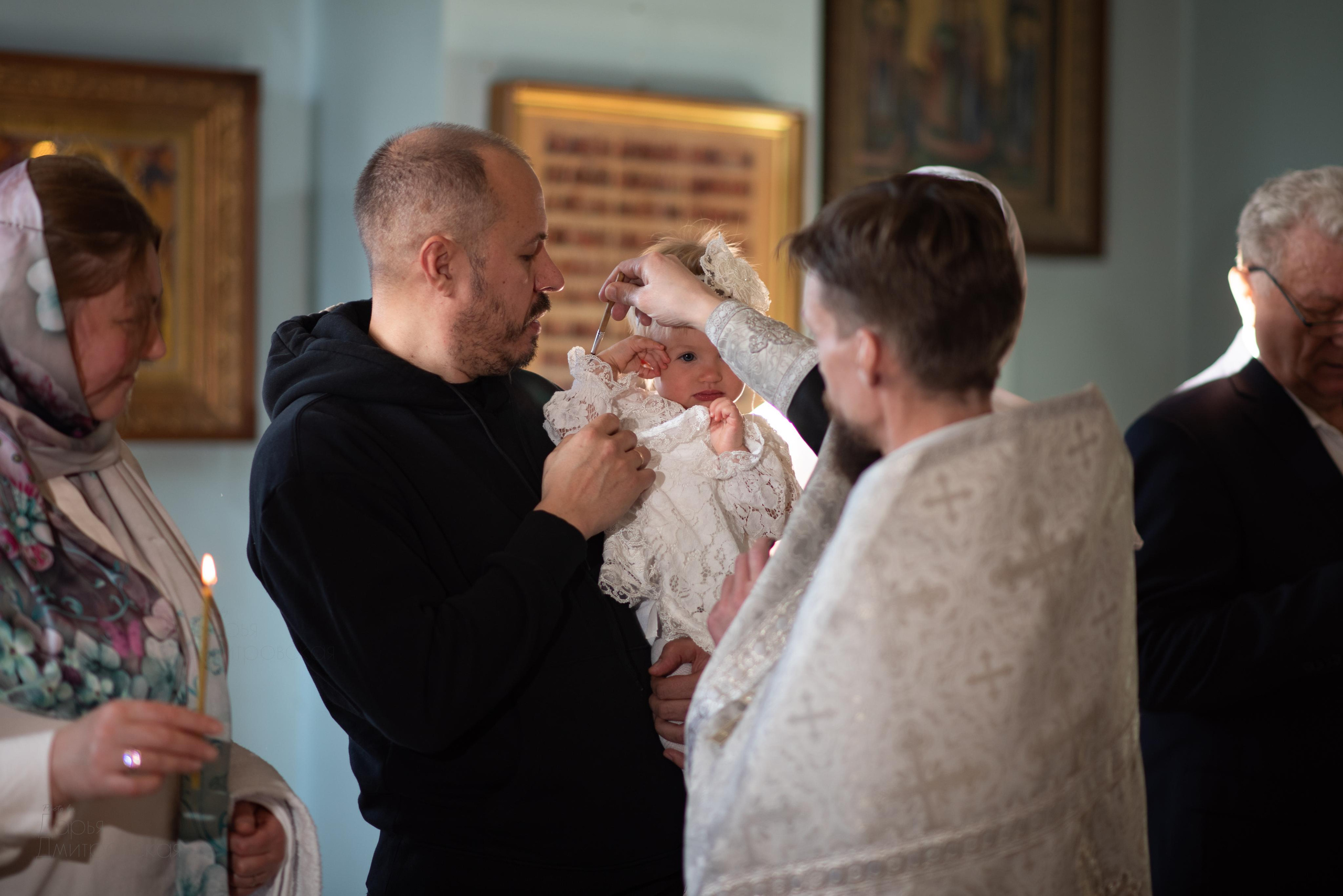 Крещение. Фотограф в Москве Дмитровская Дарья