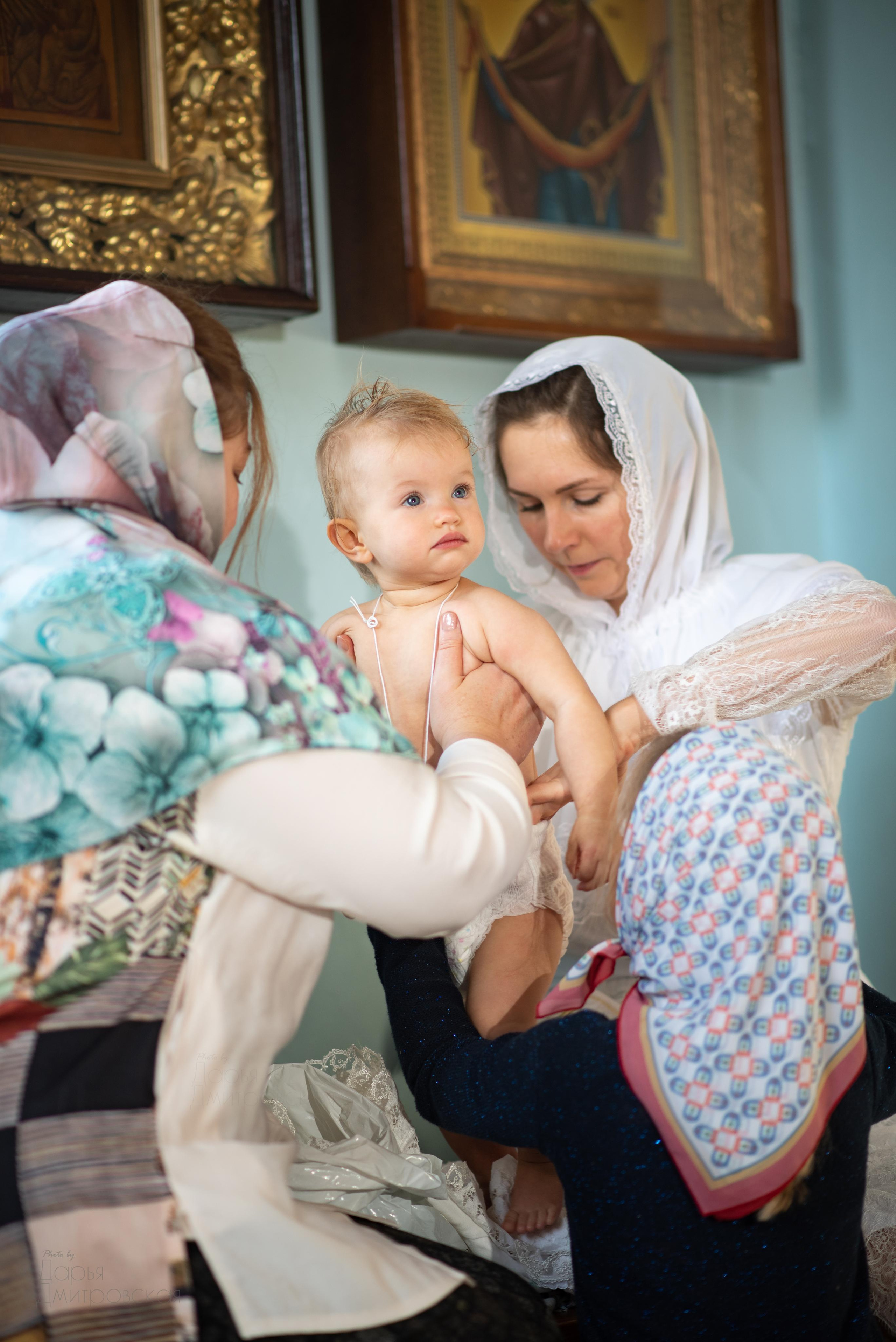 Крещение. Фотограф в Москве Дмитровская Дарья