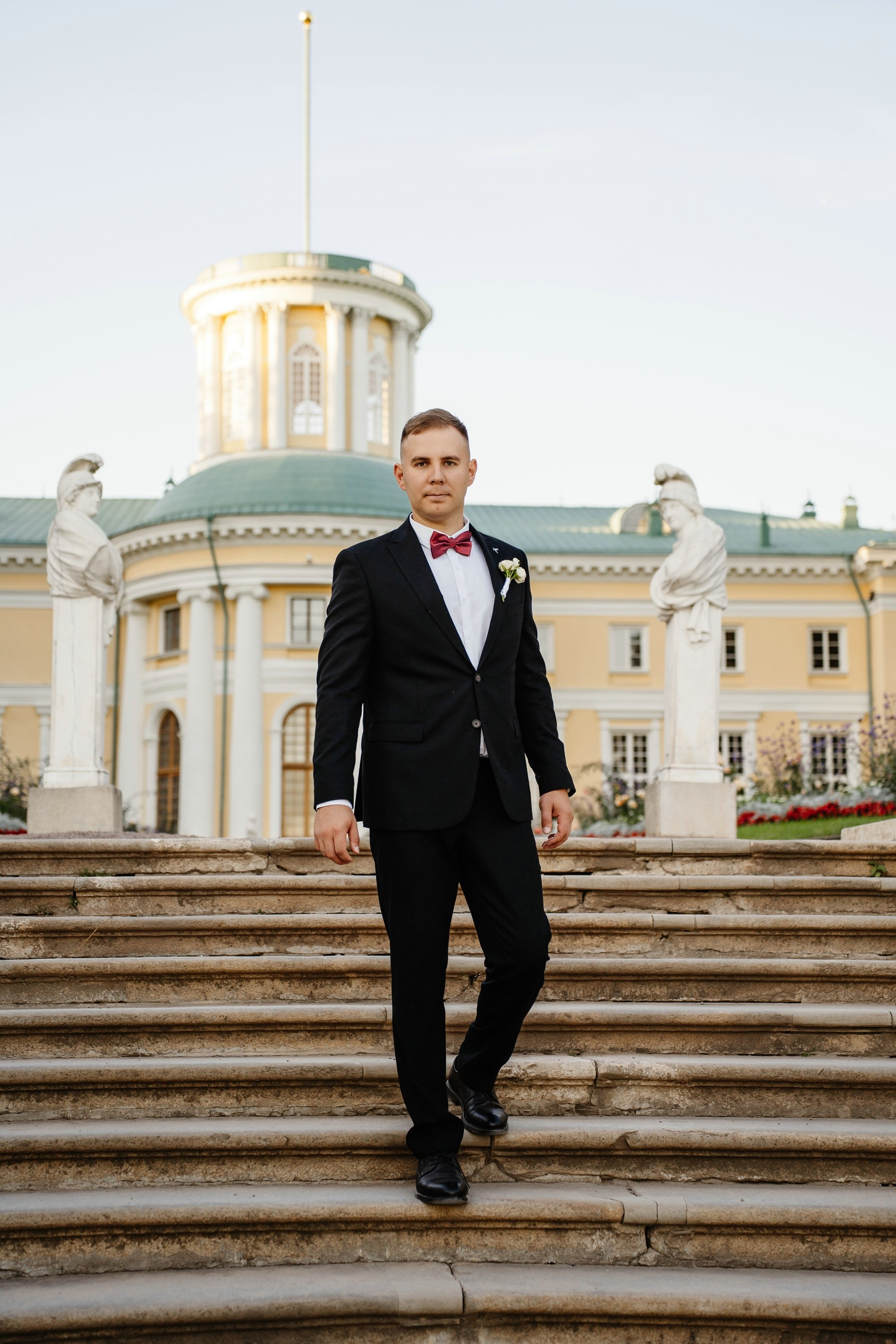 Свадьба в усадьбе Архангельское. Свадебный и семейный фотограф в Москве Светлана Зоткина