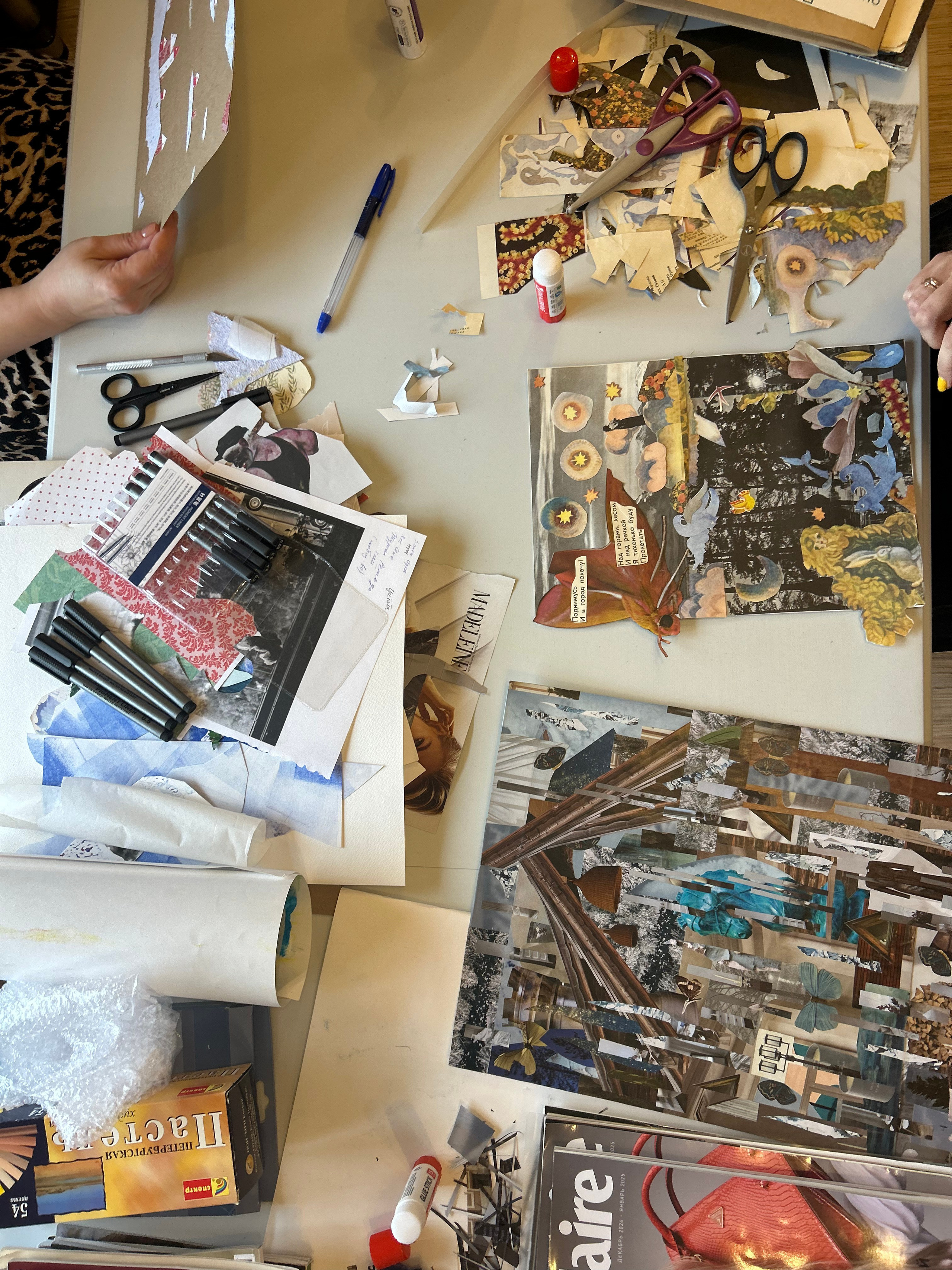 Коллажный клуб. Коллажи Анны Колесовой (Ню)