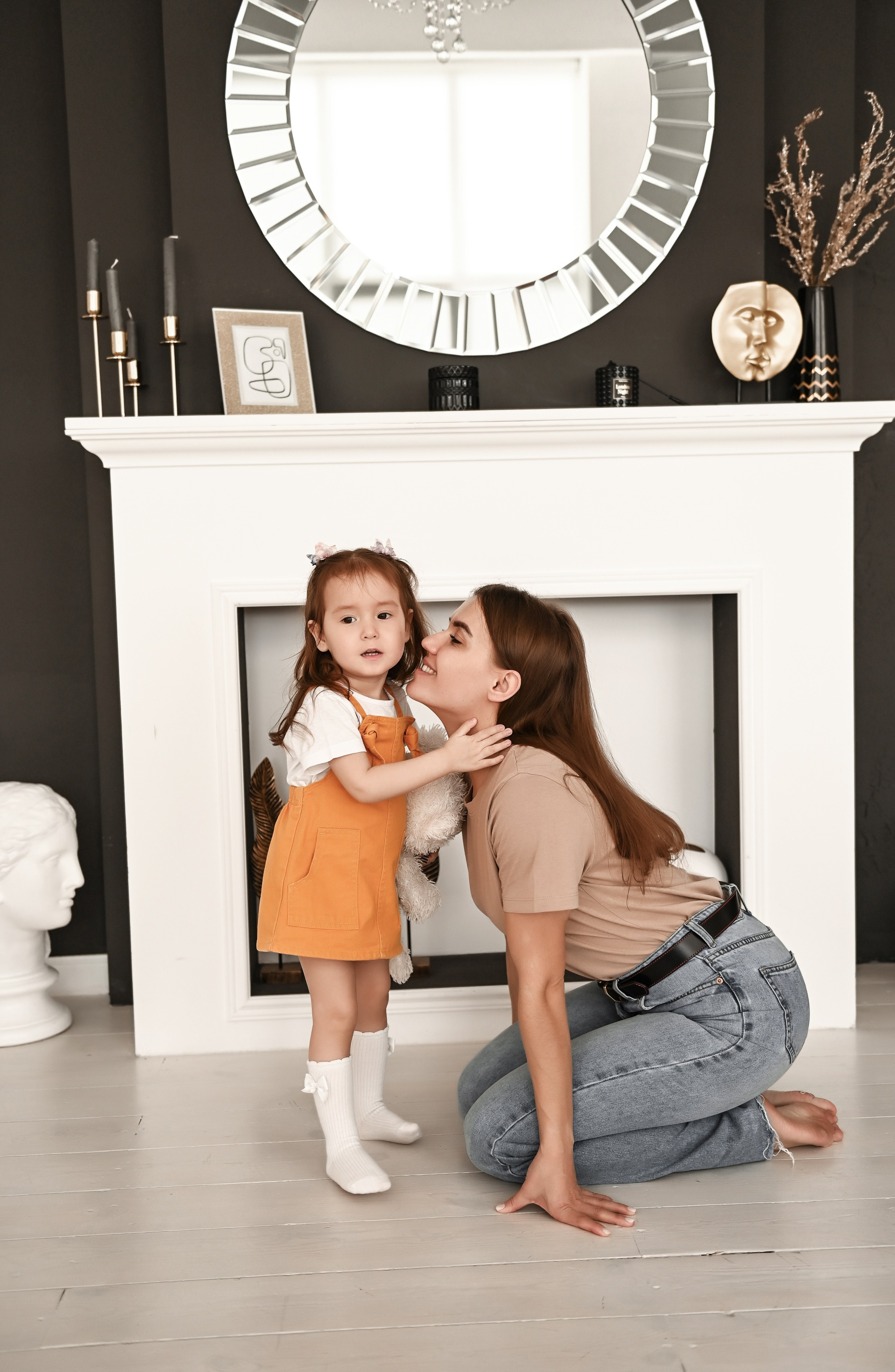 Семейная студийная  фотосессия 2. Свадебный, семейный, детский, контент фотограф в Омске Максим Ильин