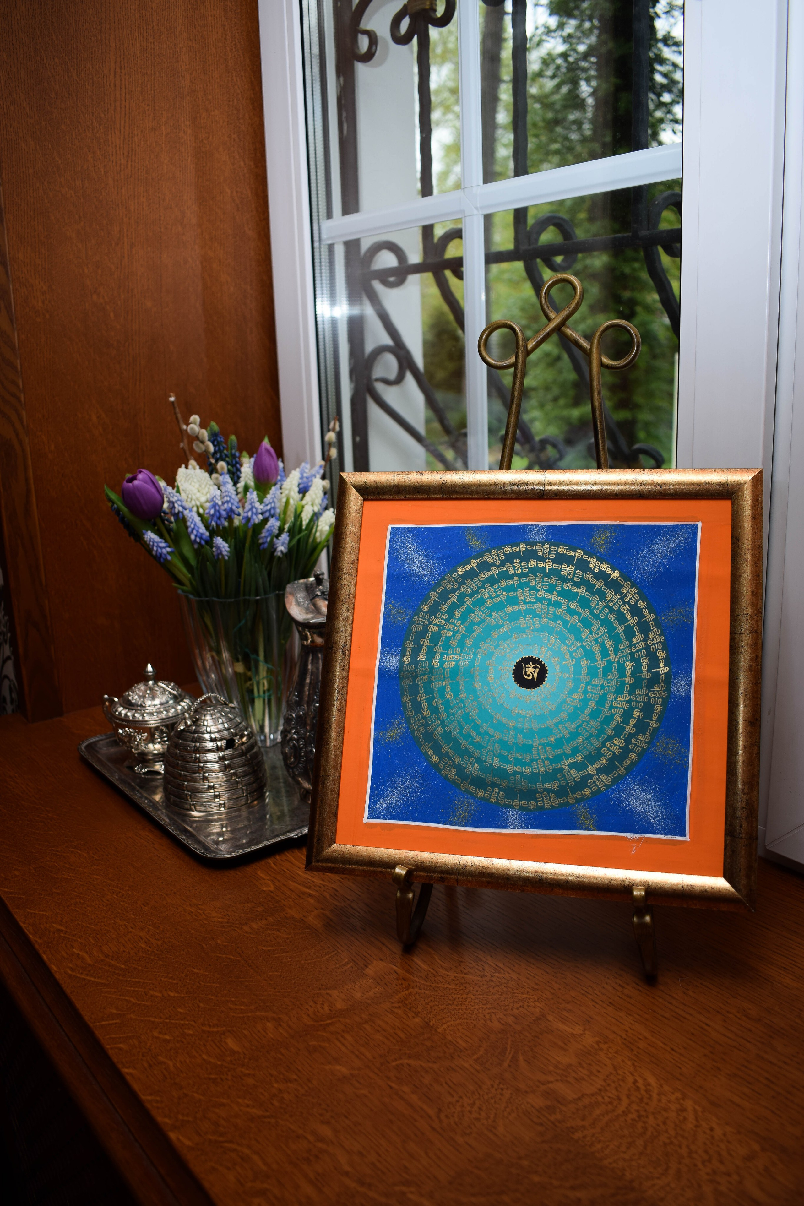 Пробуждающие мандалы. Малый размер 35*35 см. Пробуждающие Картины. Мандалы бесконечности