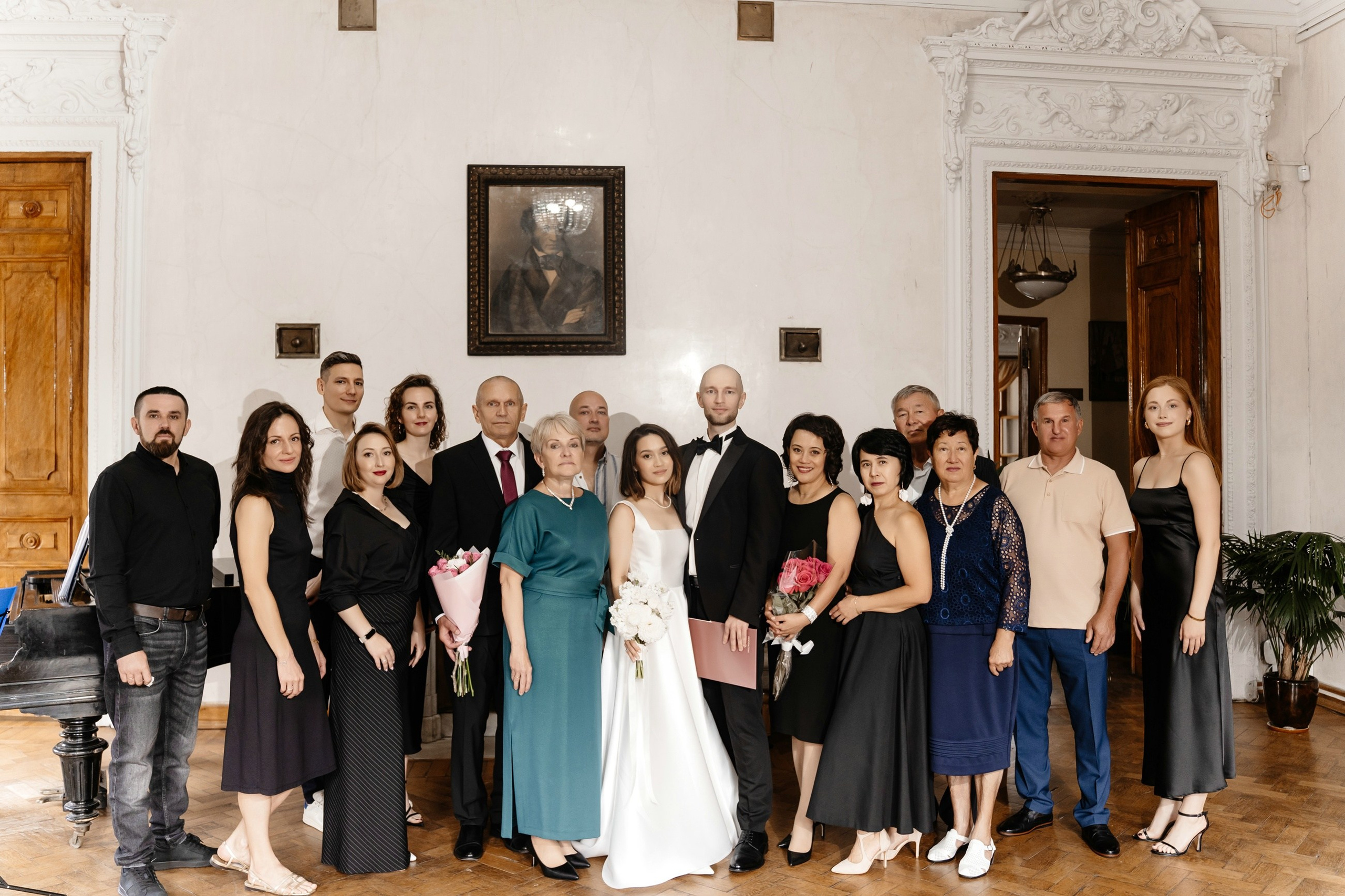 Регистрация брака в библиотеке Пушкина. Свадебный и семейный фотограф в Москве Светлана Зоткина