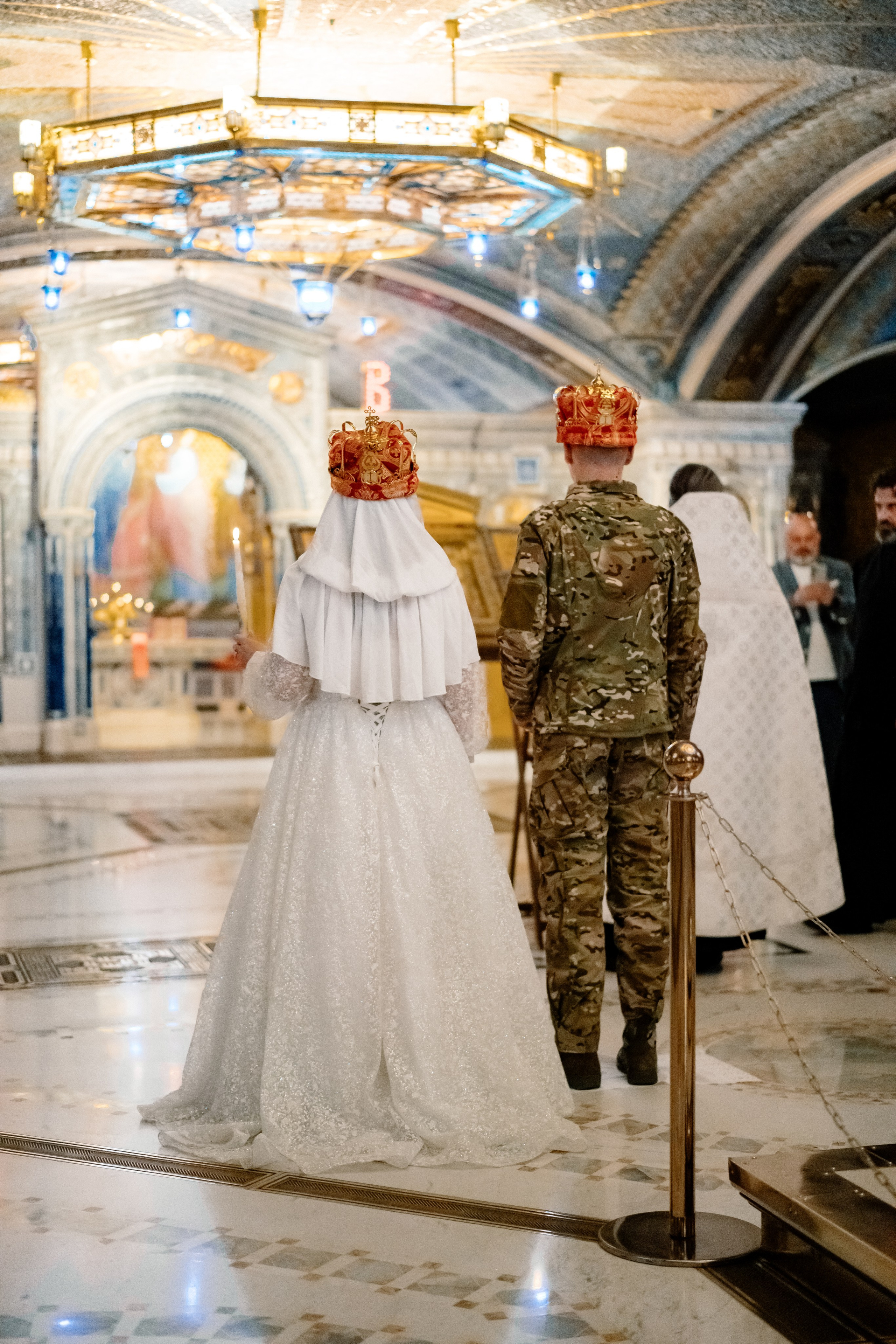 Венчание в Главном храме вооруженных сил (Патриот). Семейный фотограф Одинцово Москва Наталия Черенкова
