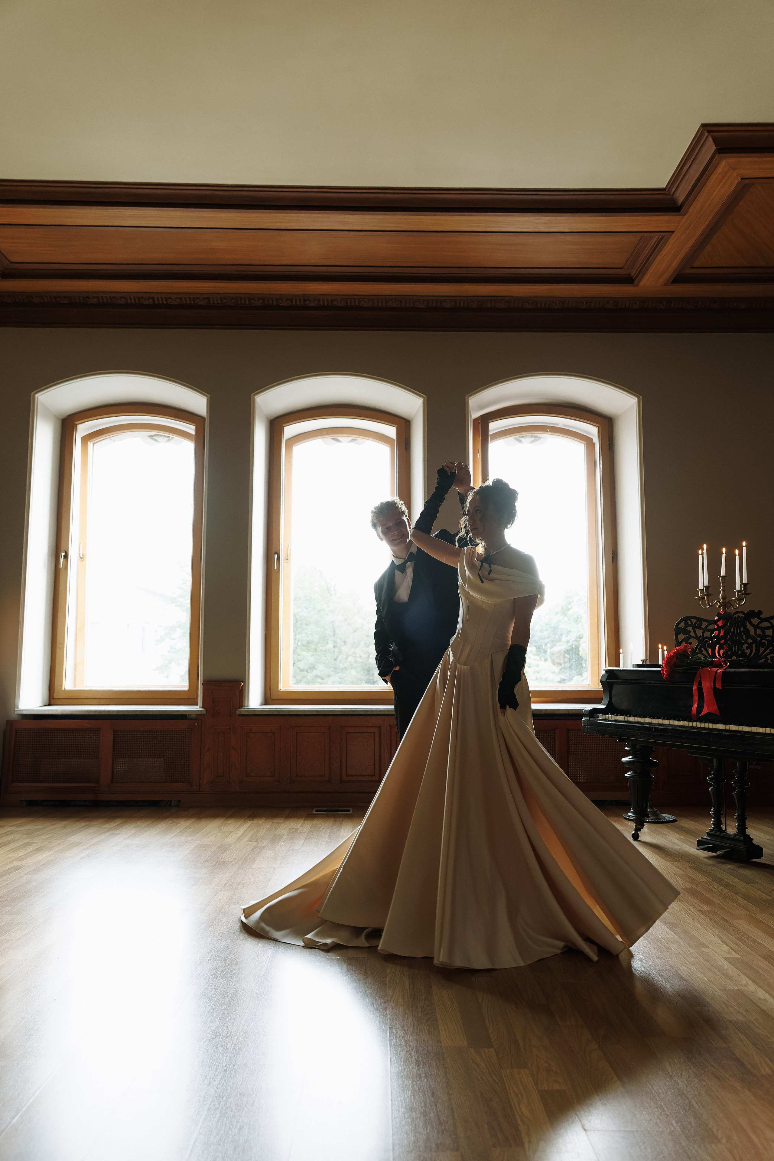 Свадебная фотосессия в студии. Свадебный и портретный фотограф в Санкт-Петербурге Анна Демьянова