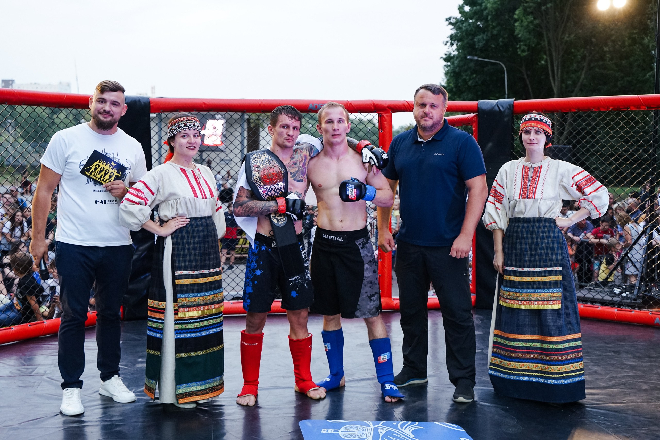 Вечер боев в ЦПКиО. Фотограф Надежда Погребняк | Рязань | Москва