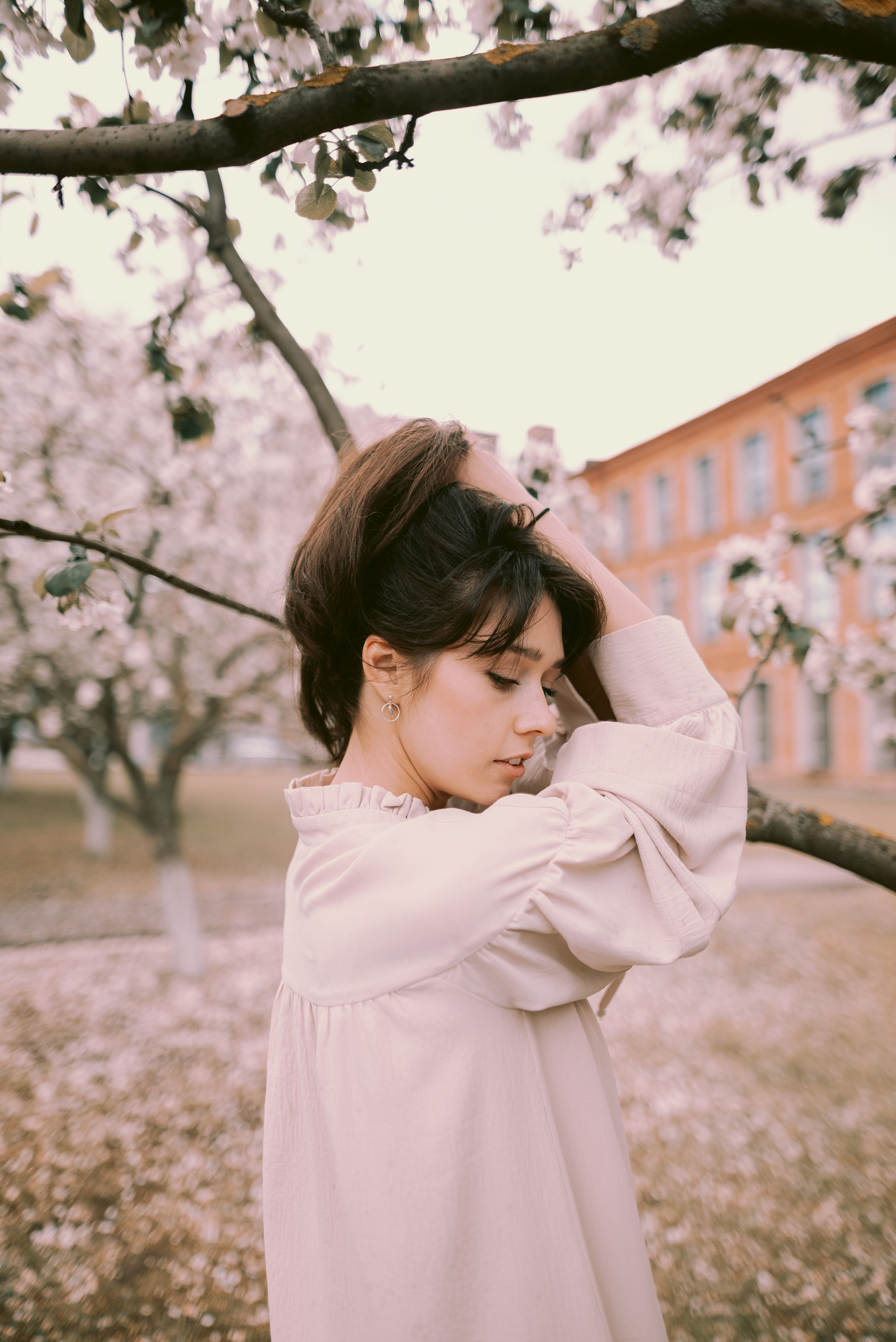 Дама в розовых цветах. Свадебный фотограф Булавина Кристина Нижний Новгород