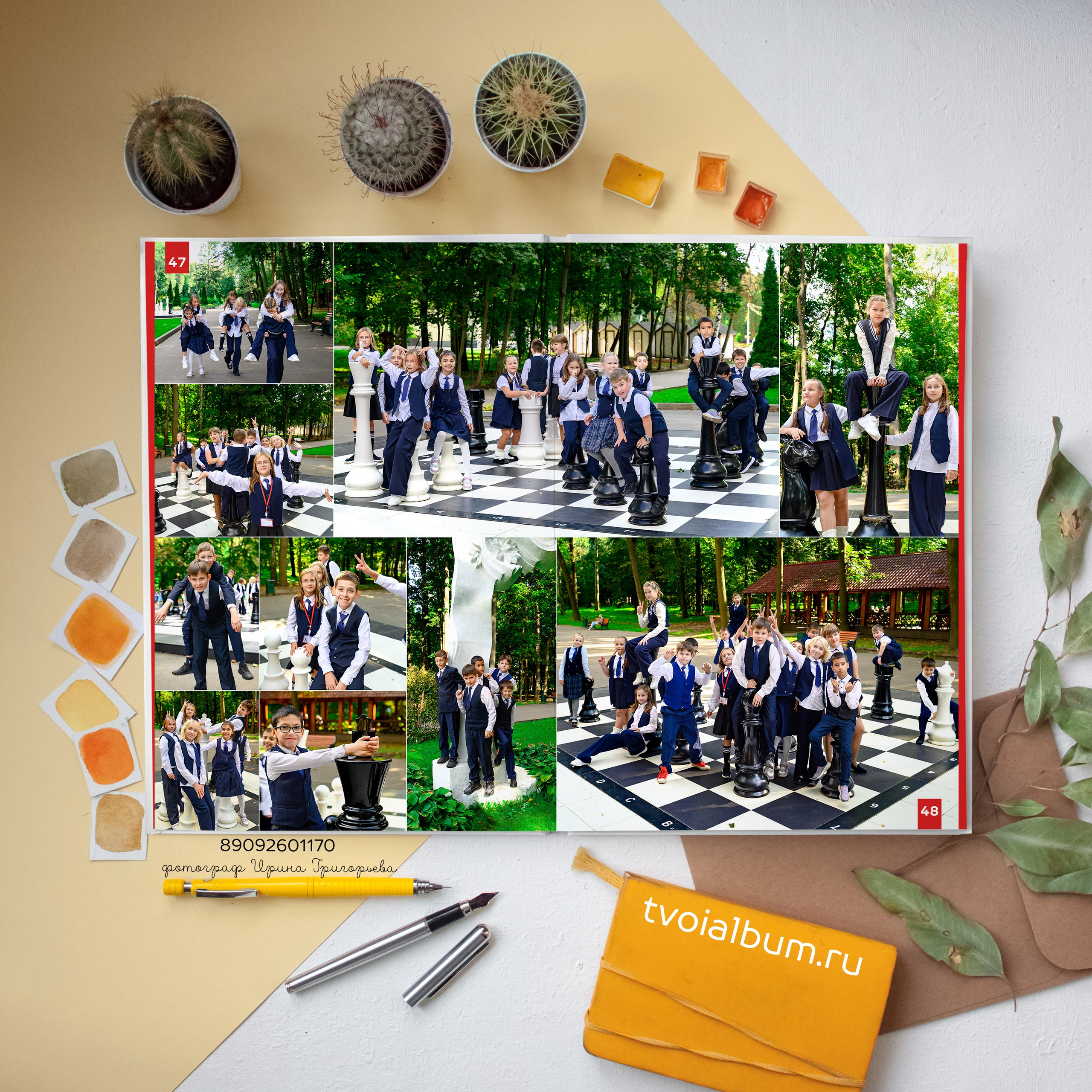 HISTORY. Выпускные альбомы в Туле и Тульской области для школ и детских садов