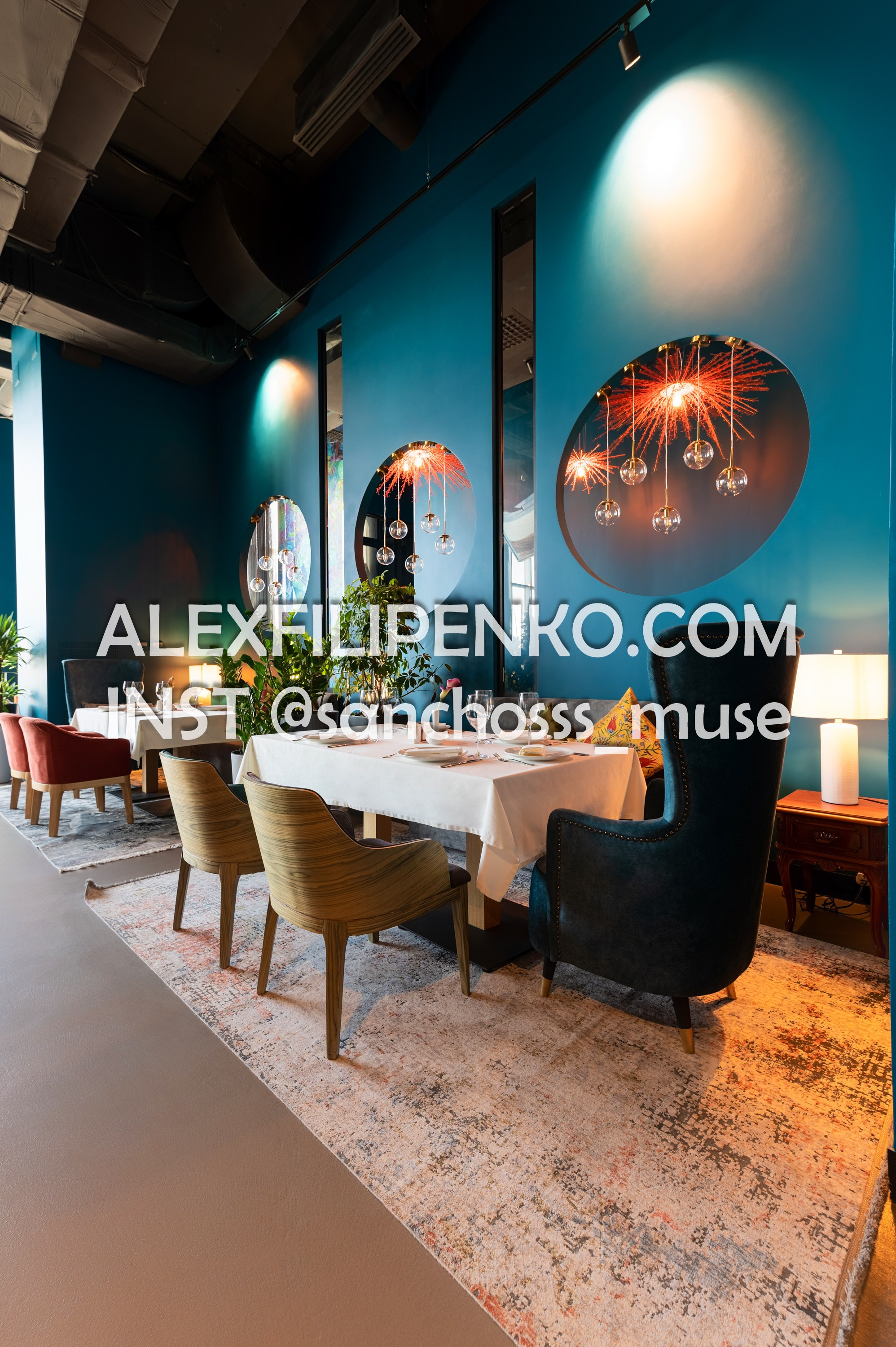 Ресторан Once. Фотограф интерьера недвижимости и архитектуры в Астане