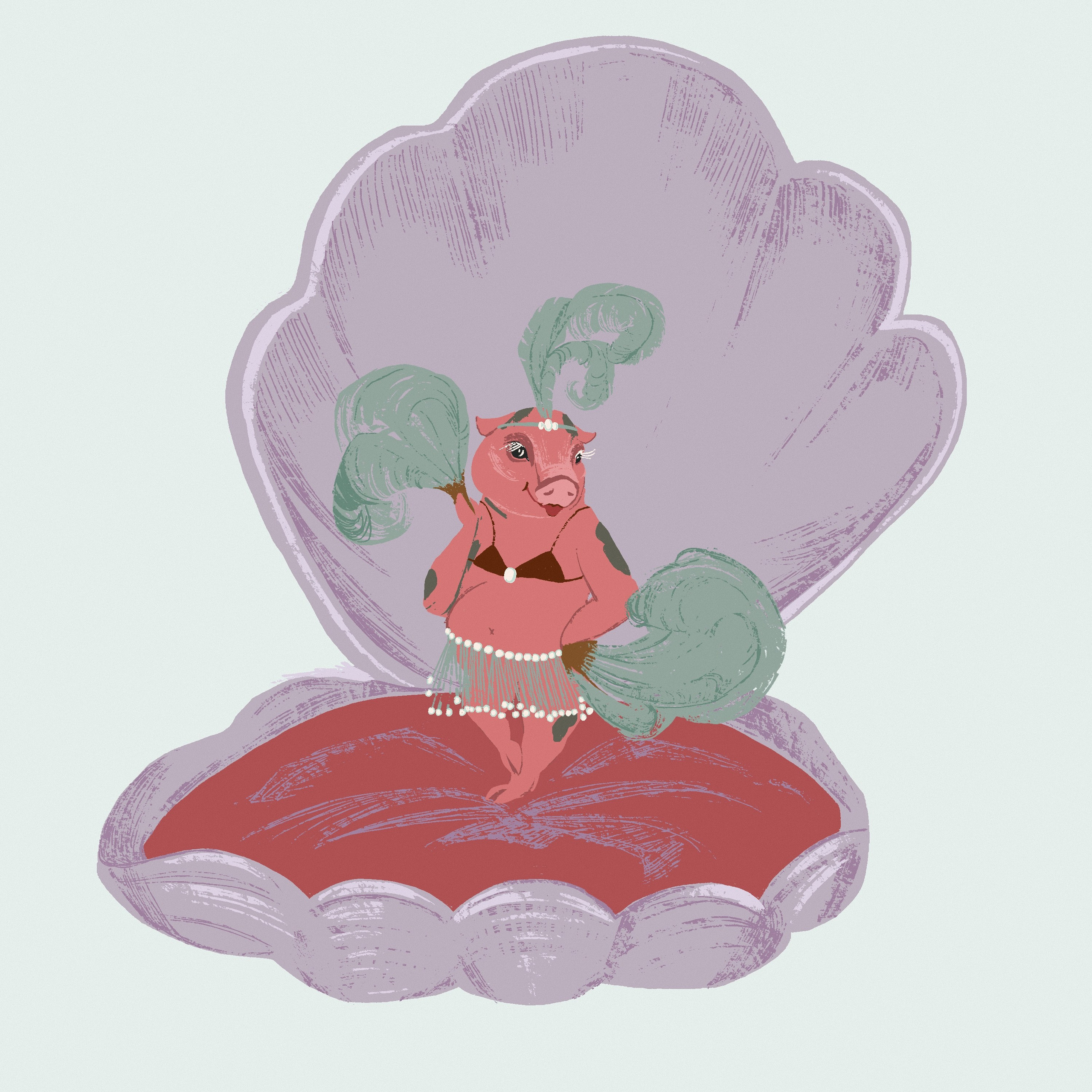 Peactober 2024. Детская иллюстрация 