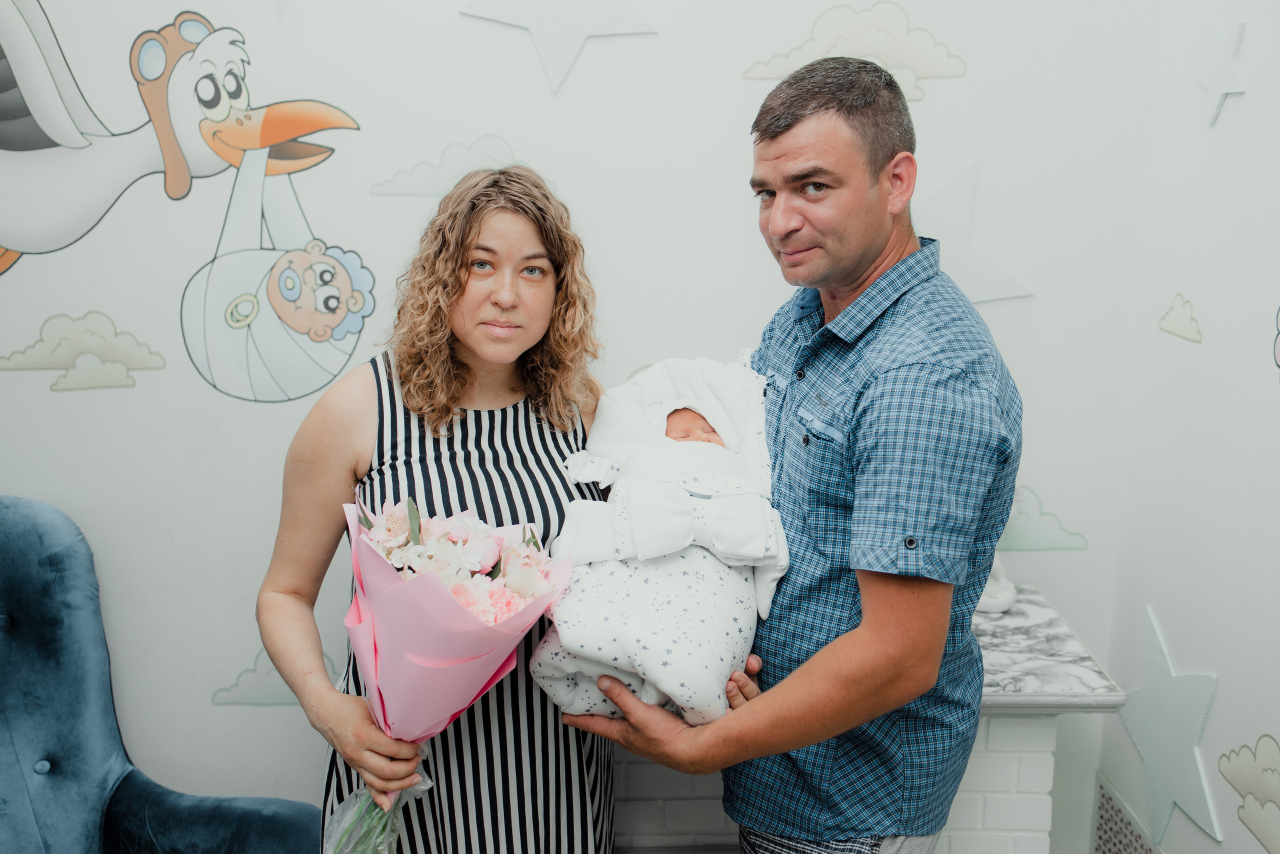 Выписки. Фотограф новорождённых в Москве и МО