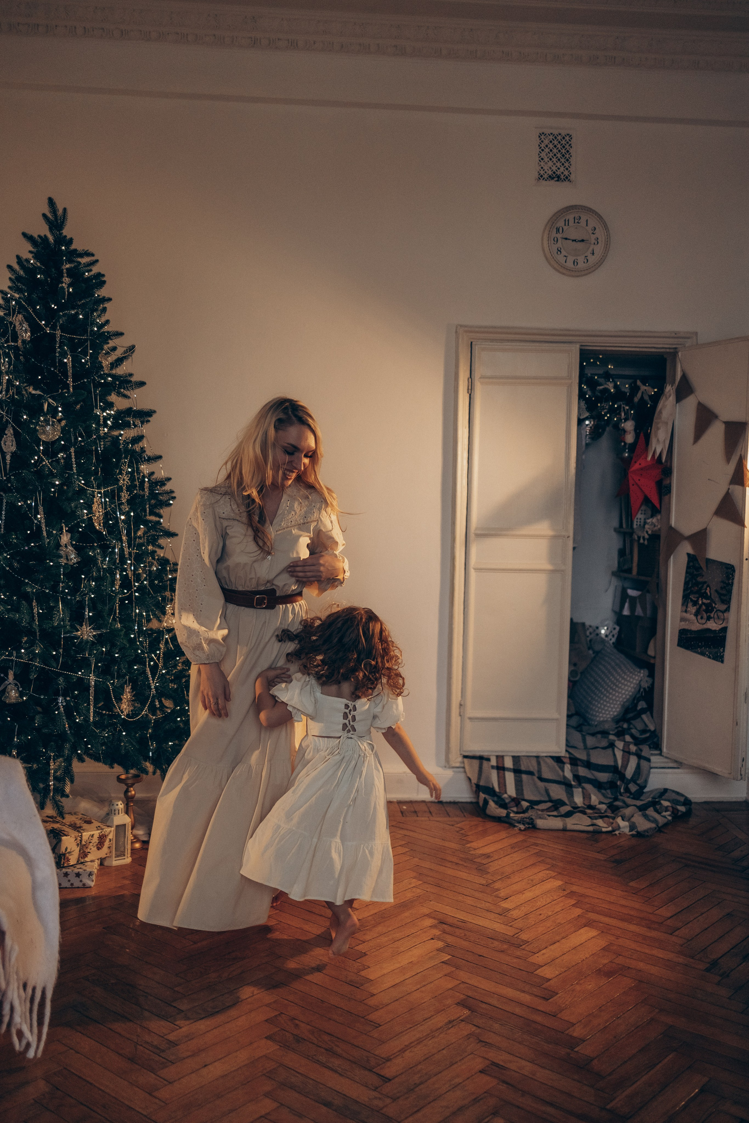 Семейная новогодняя фотосессия. Семейный фотограф в Москве Бунина Маргарита