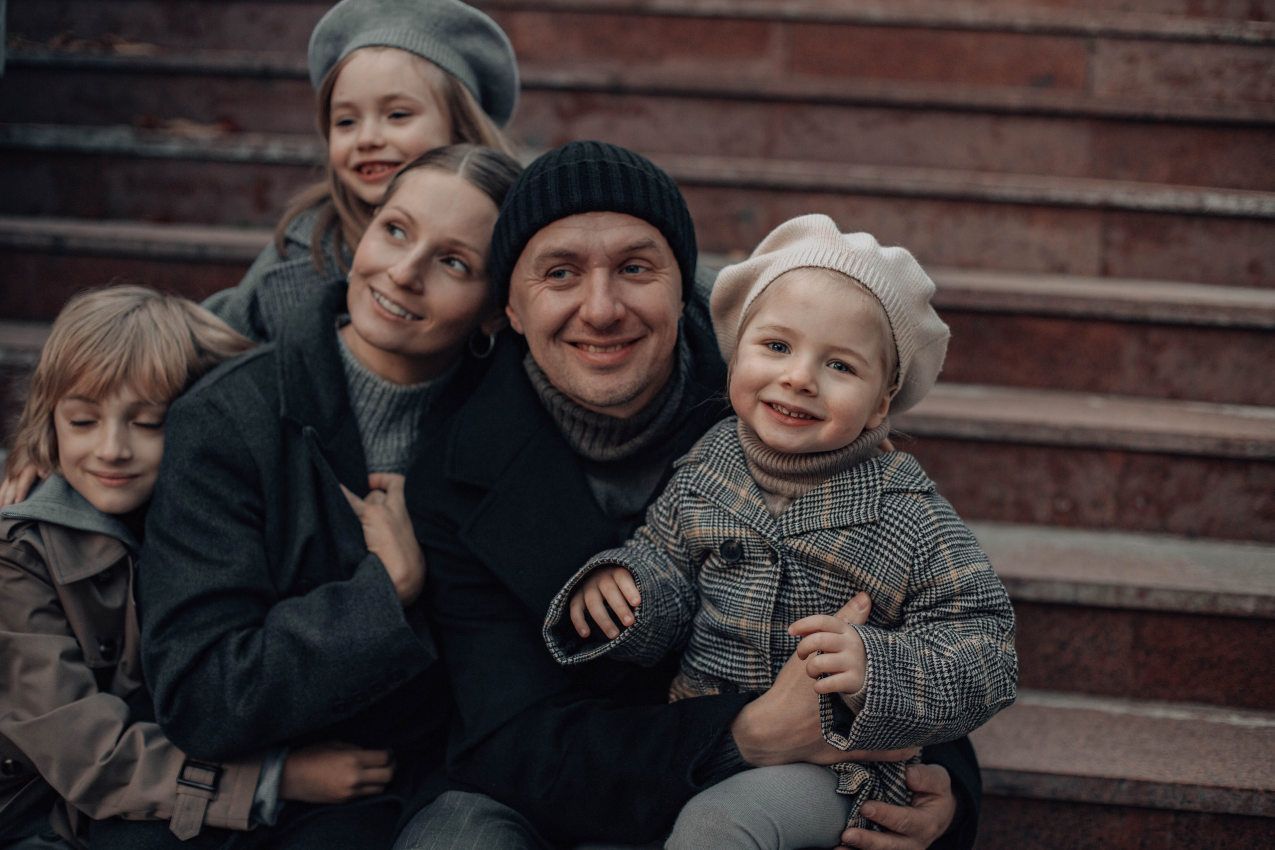 Большая семья. Семейный фотограф Москва Ирина Малышева